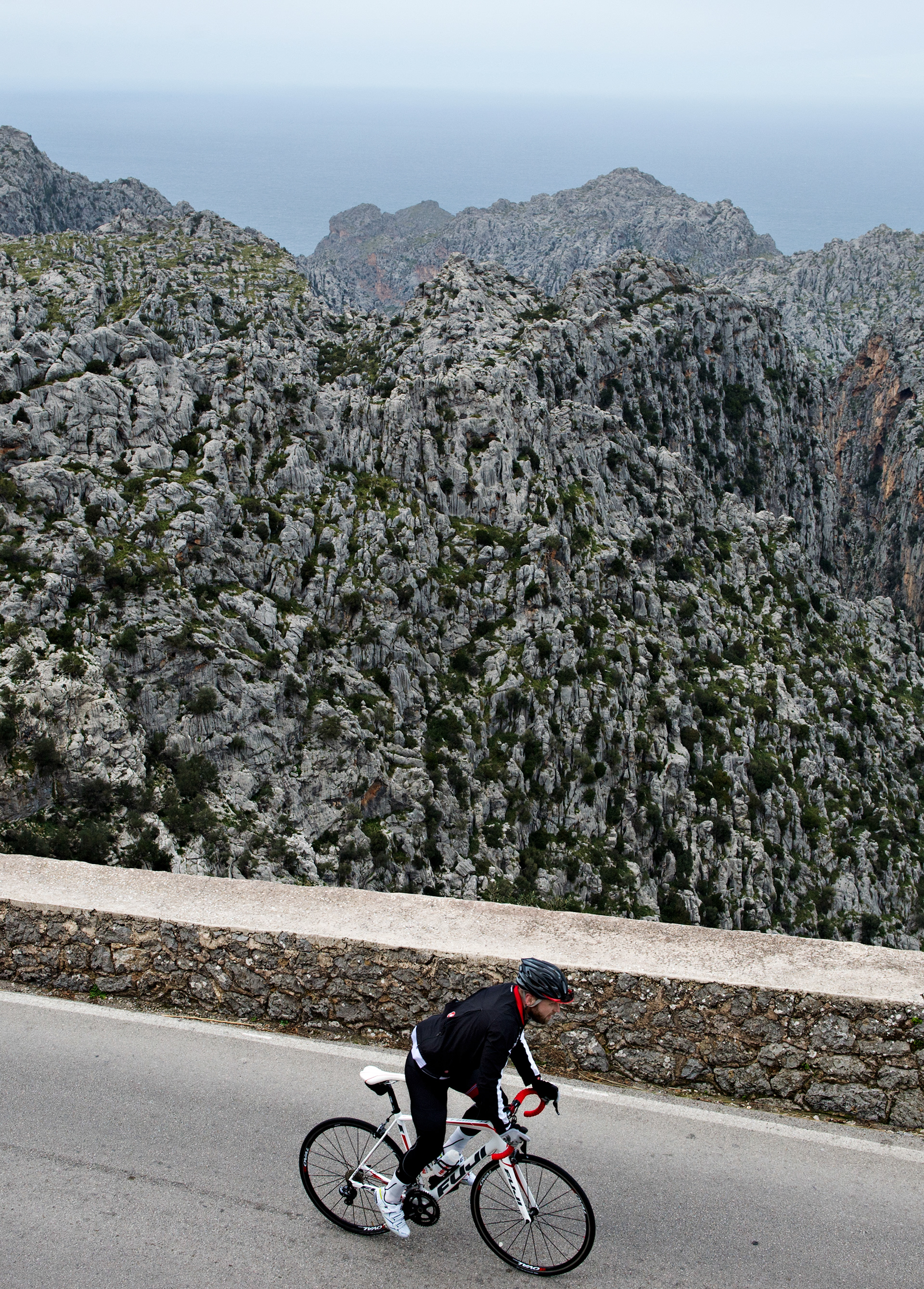 Eksempel: Bilder fra reportasje produktfotografering for Sykkelmagasinet på Mallorca.
