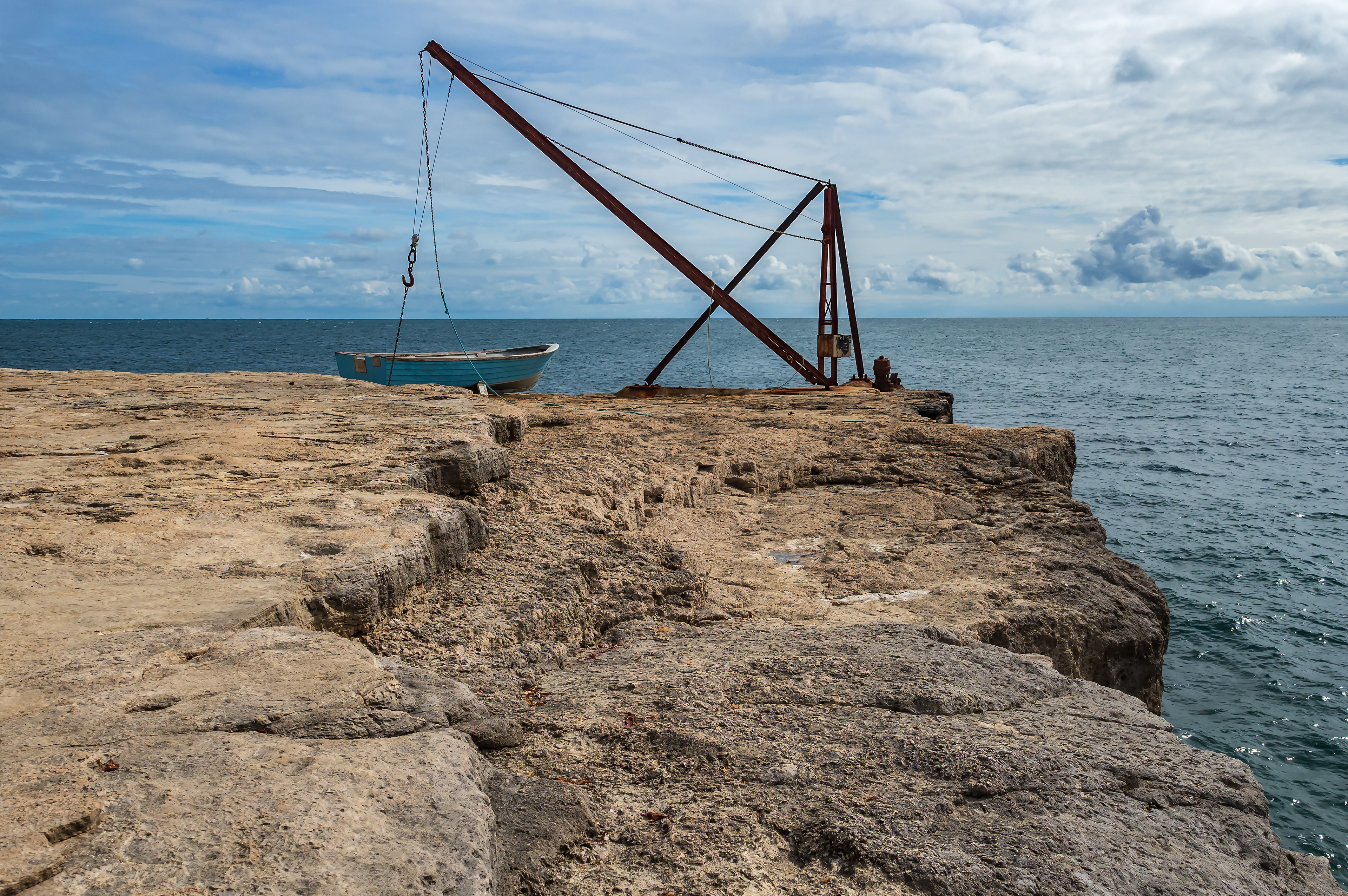 Old Portland Stone Crane