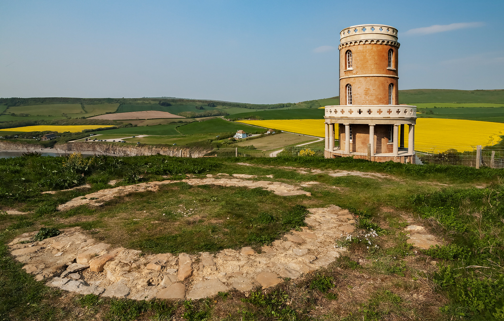Clavells Tower - Kimeridge Bay