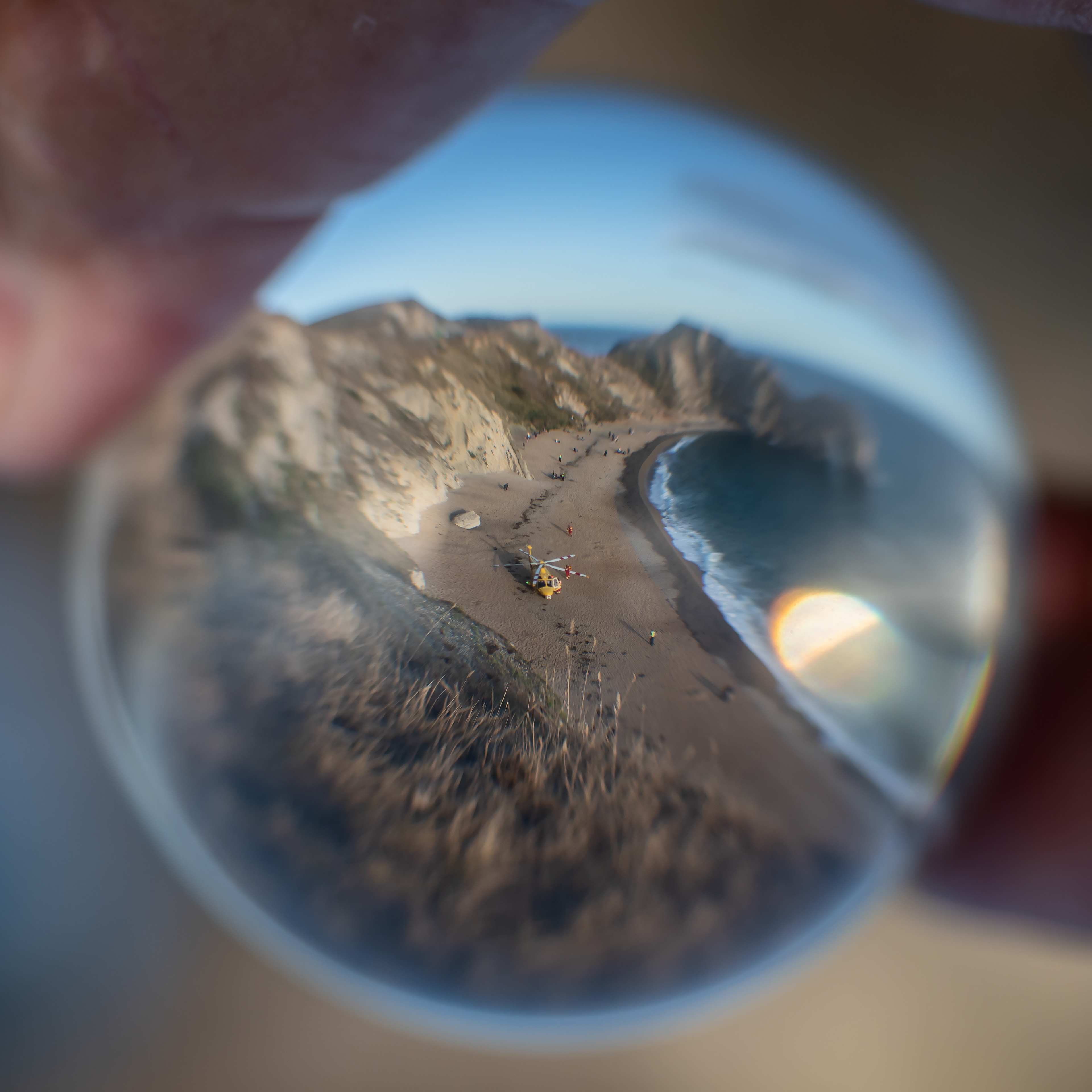 Rescue at Durdle Door - Dorset