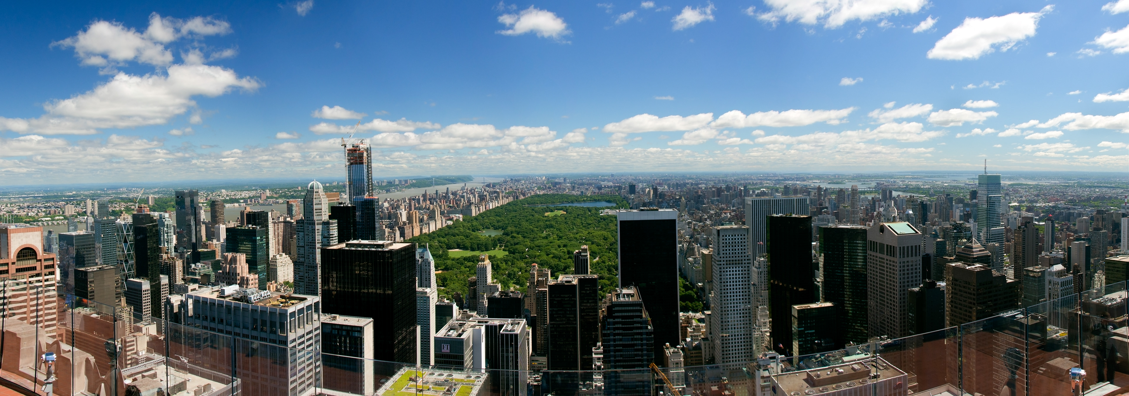 Central Park Panoramic from Top of the Rock