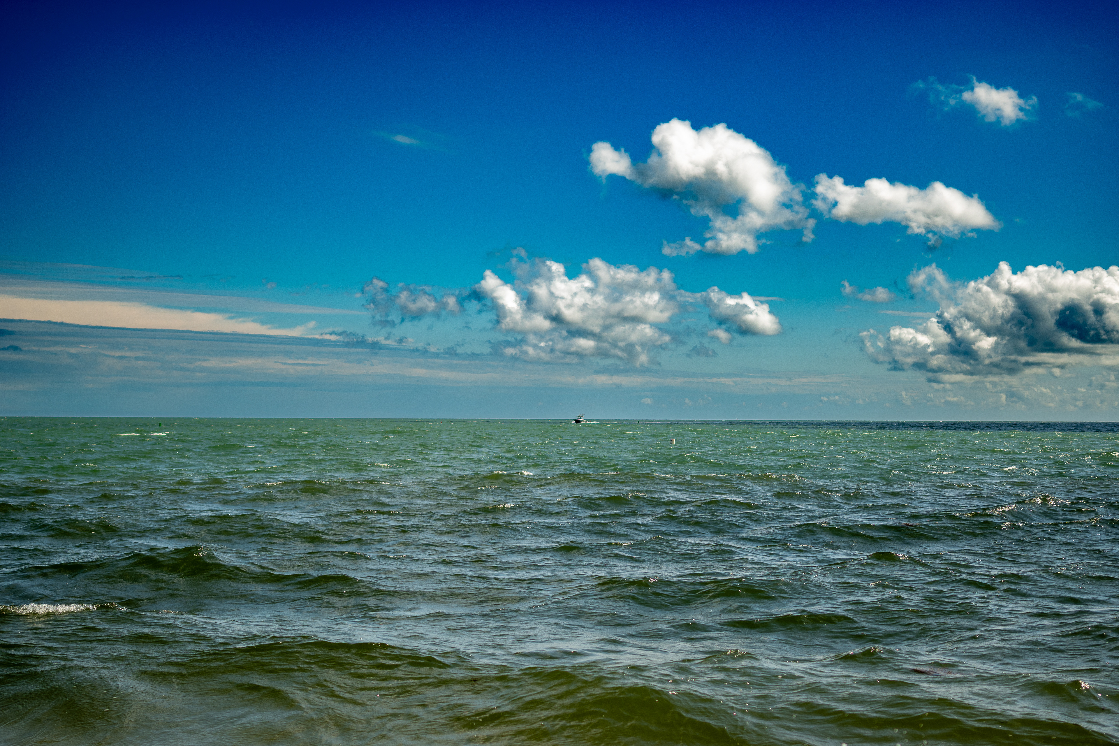 Blue Skies Ove the Cape Cod coast