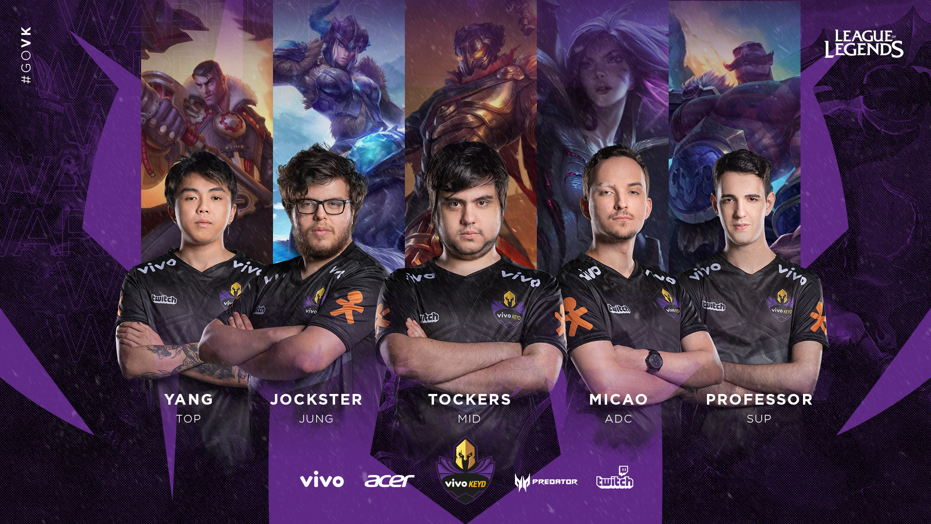League of Legends Draft Post | Vivo Keyd