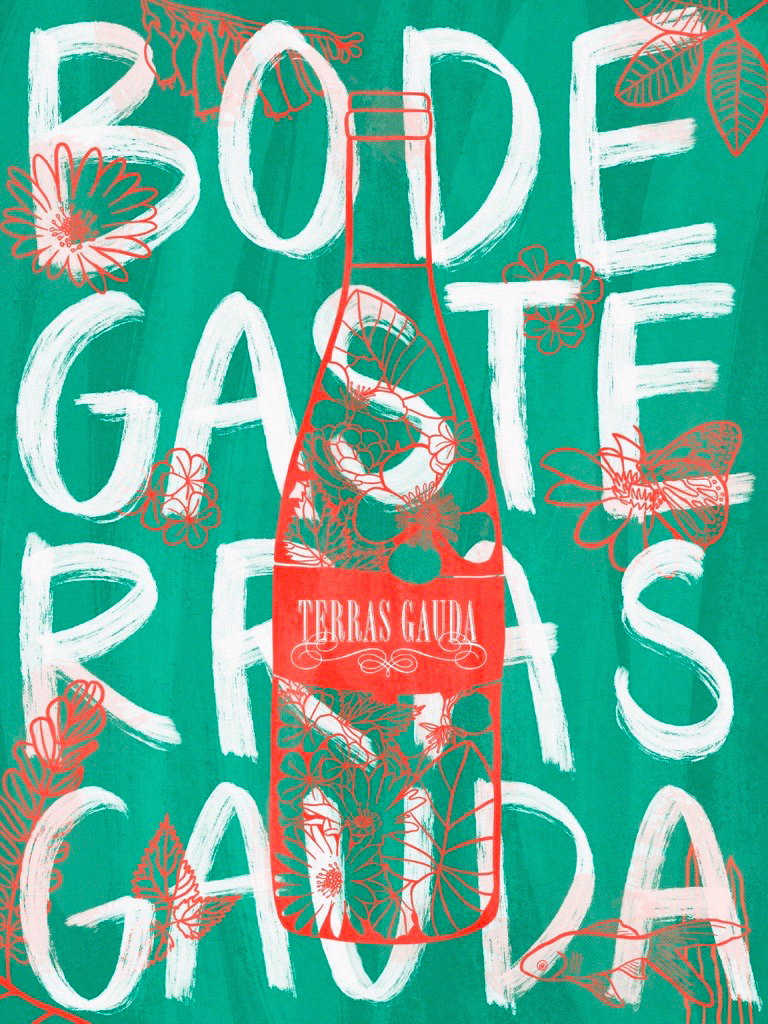 poster print for wine company