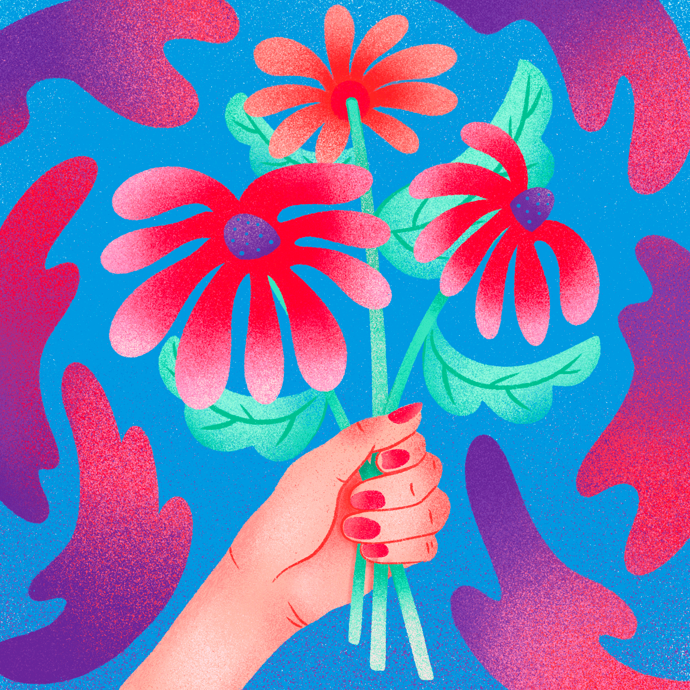 flower animation