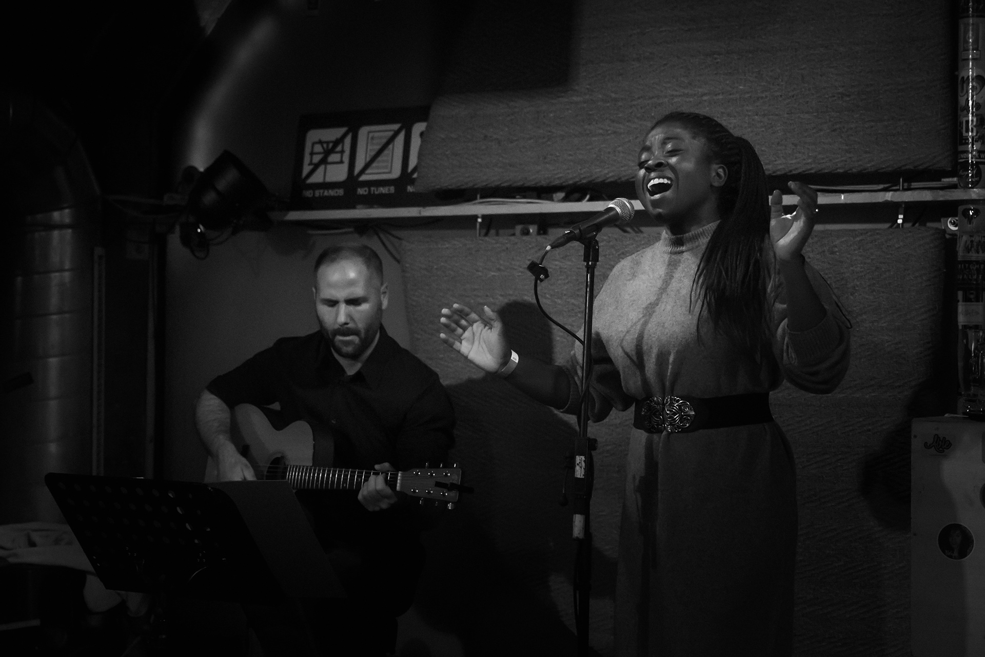 Marjorie Etukudo & Andreas Landau @0816Acoustic (c) Andreas Pürzelmaier
