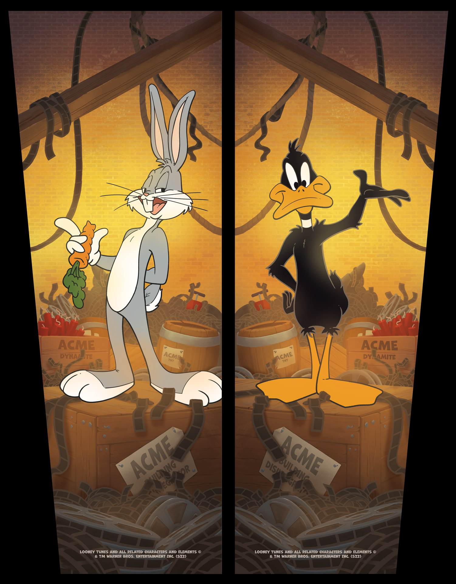 Backbox Sides Artwork