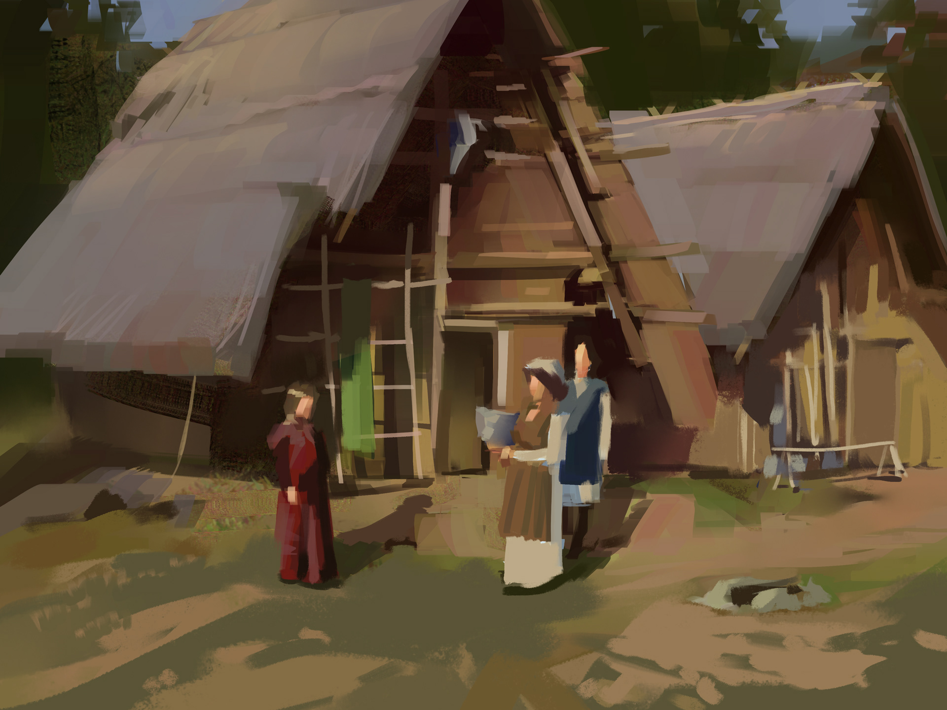 Sketch from photo