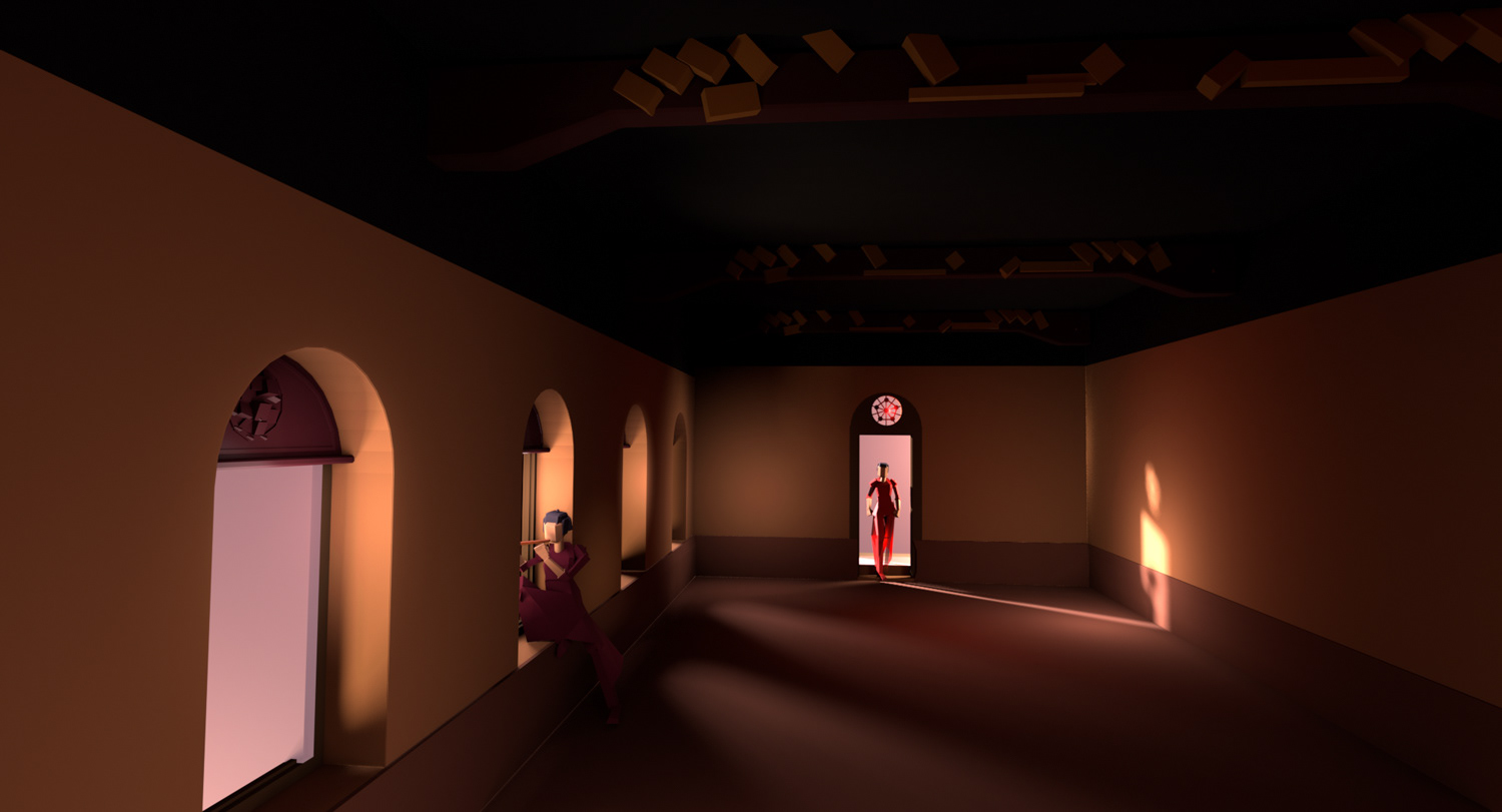 Raise the Red Lantern Blender Study