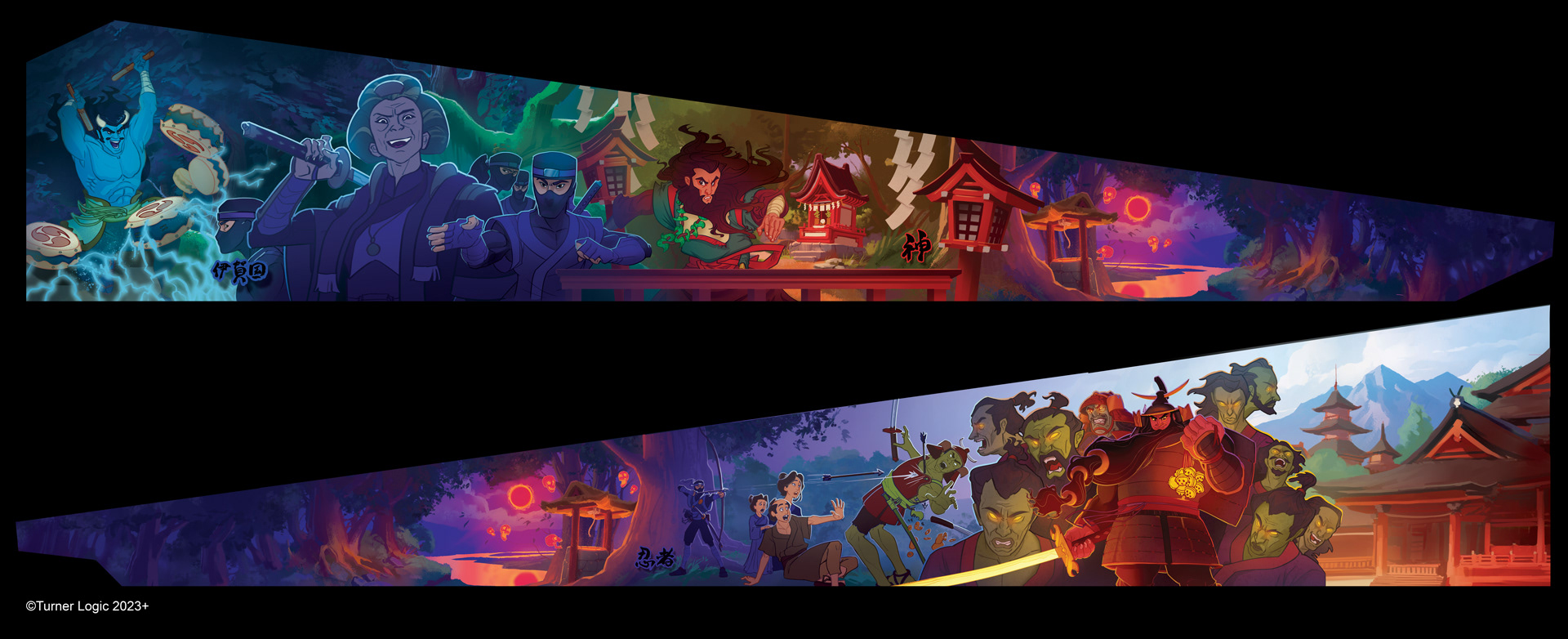 Interior Art Blades Artwork