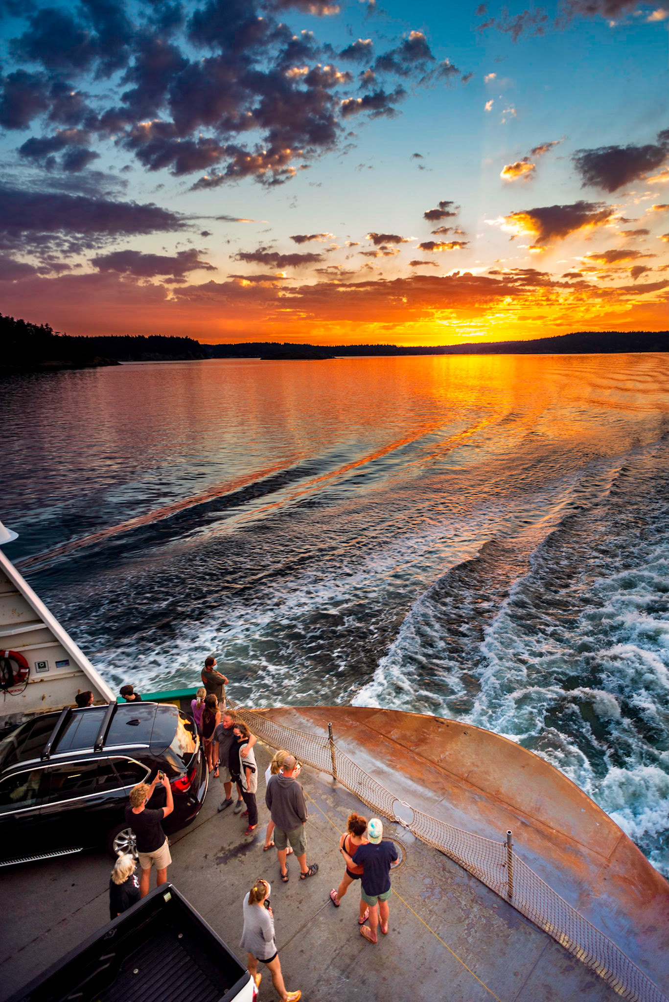 Return from Orcas Island