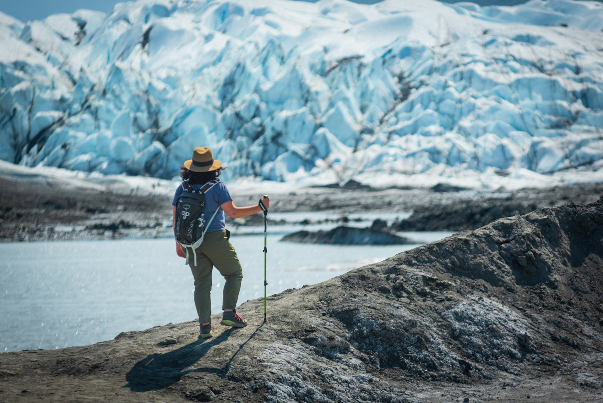 Hiking the Glacier, Alaska
