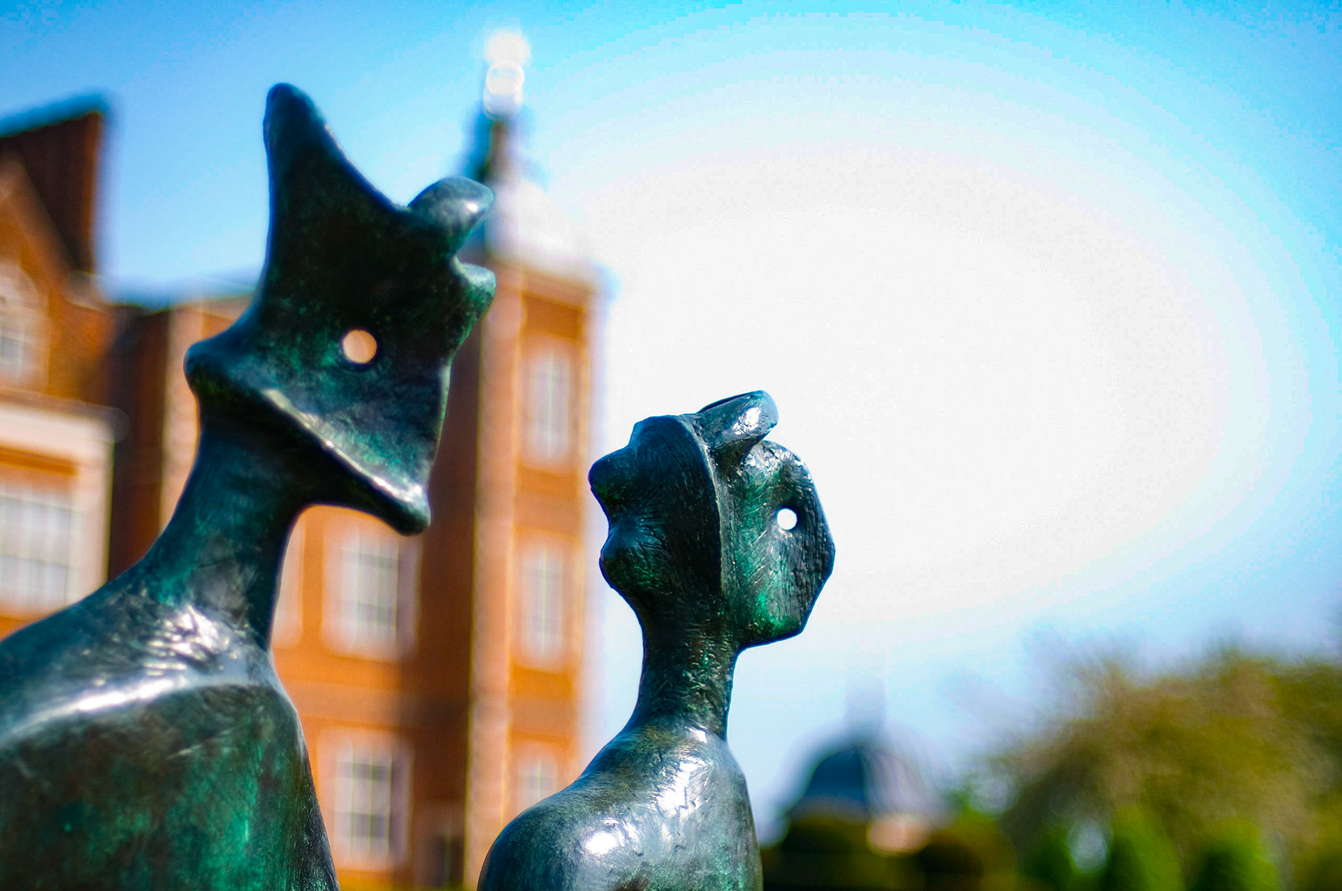 King &amp; Queen, Henry Moore, Hatfield House 2011