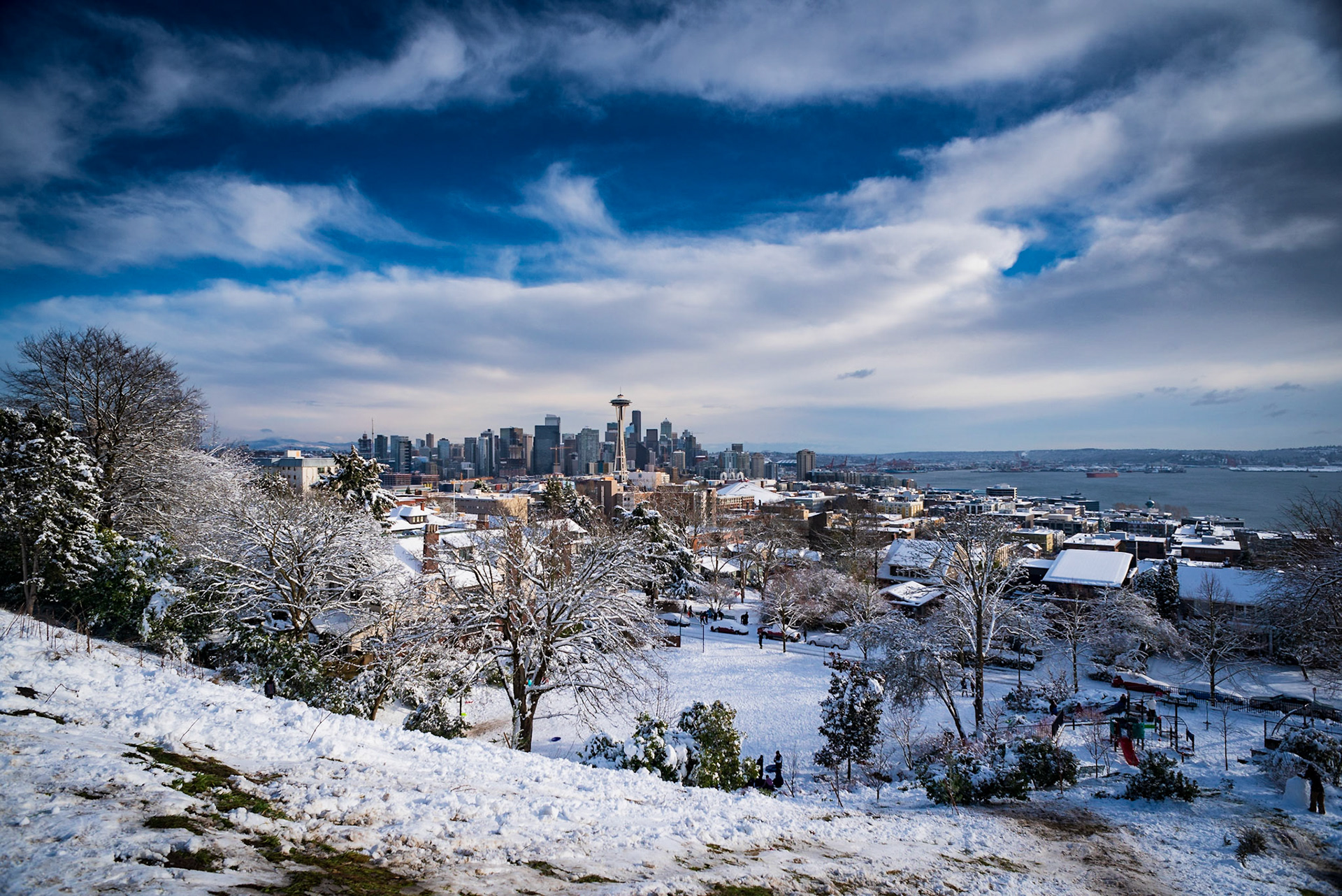 Seattle in February, 2019