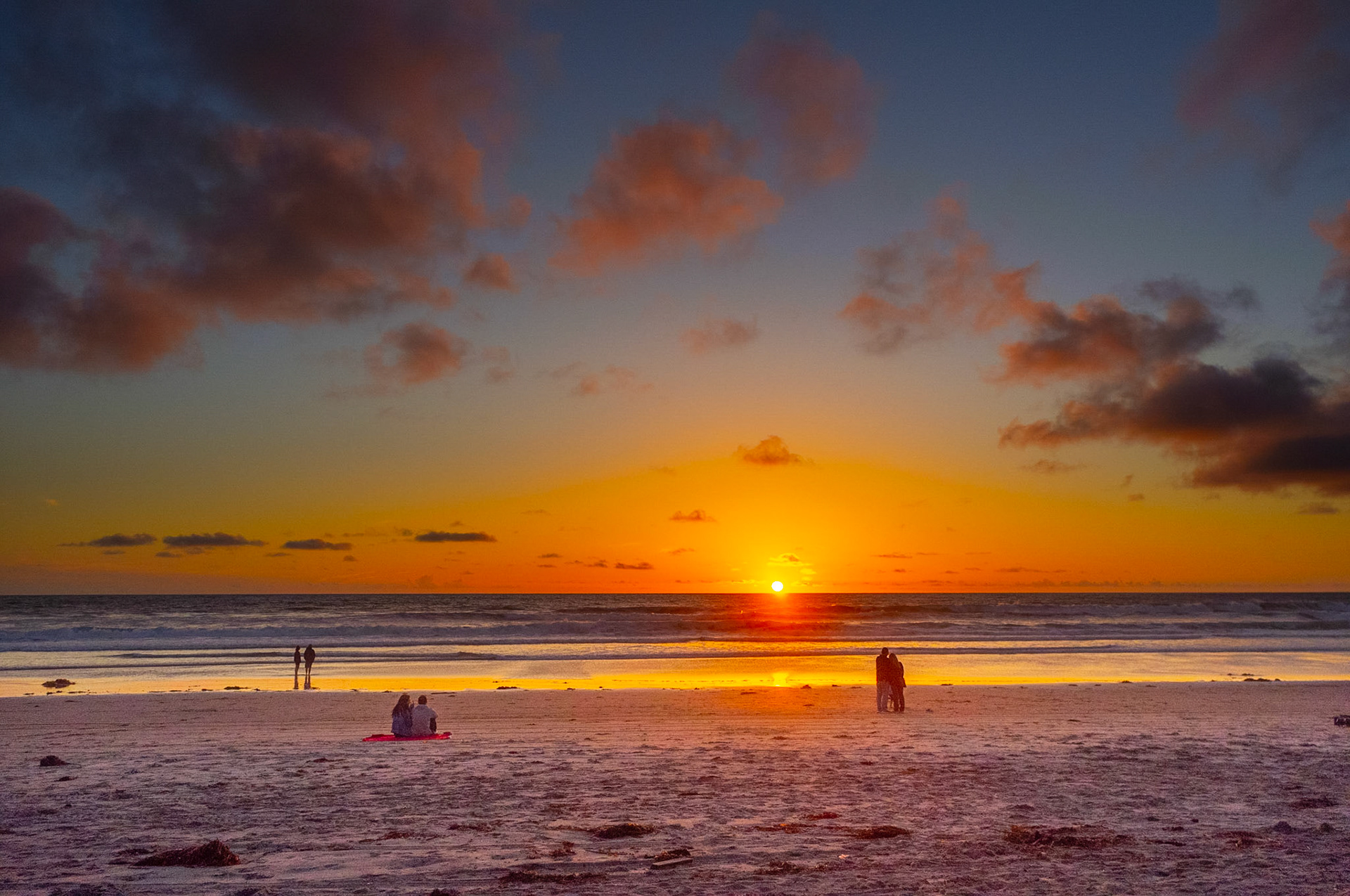 Pacific Beach sunset, San Diego