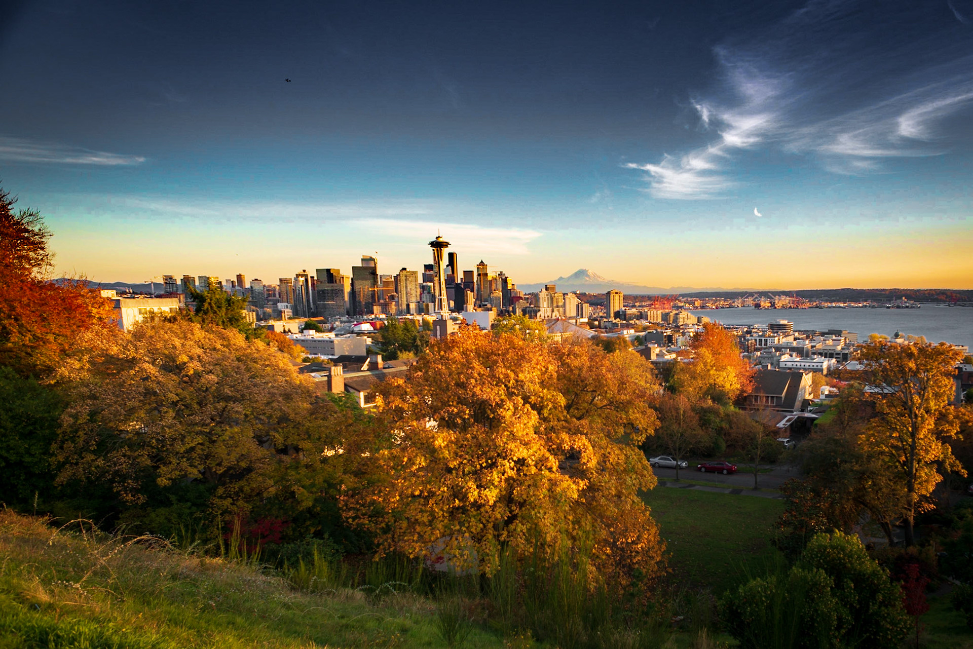Seattle in October, 2019