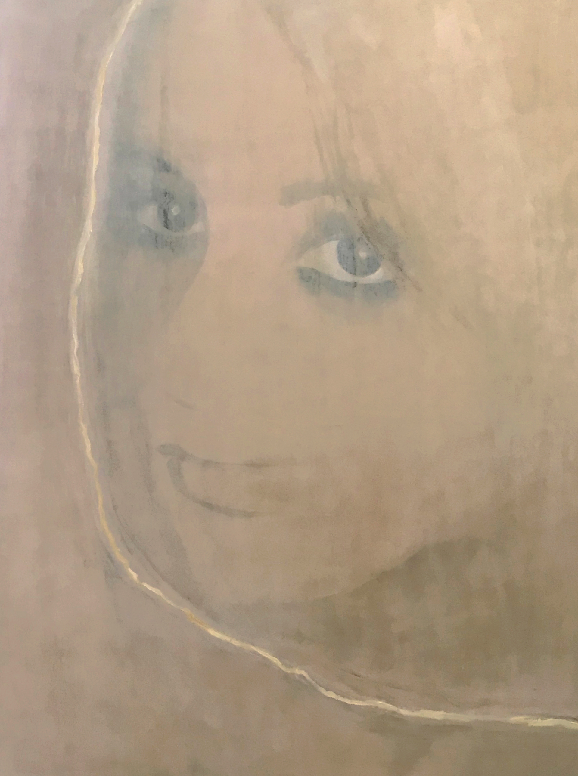 Sacrée S.130 x97 Huile sur toile