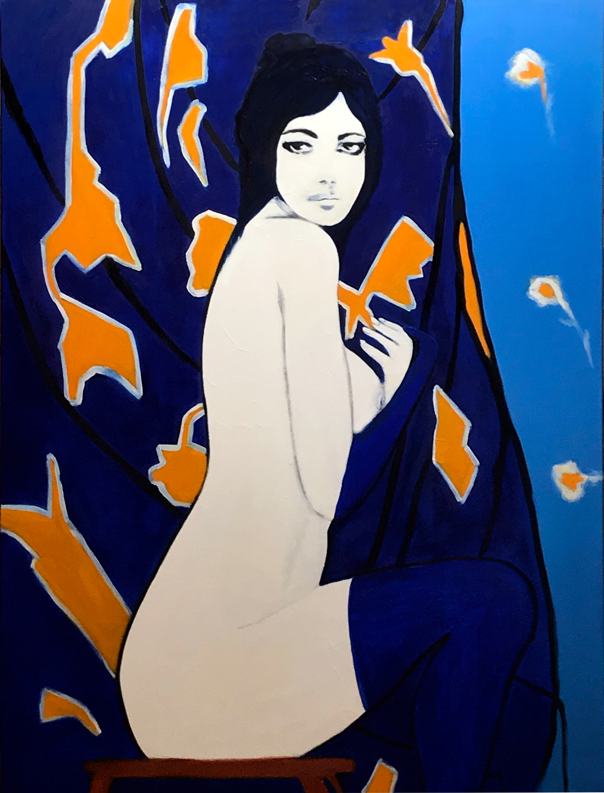 Elle - 130x97 - Huile sur toile