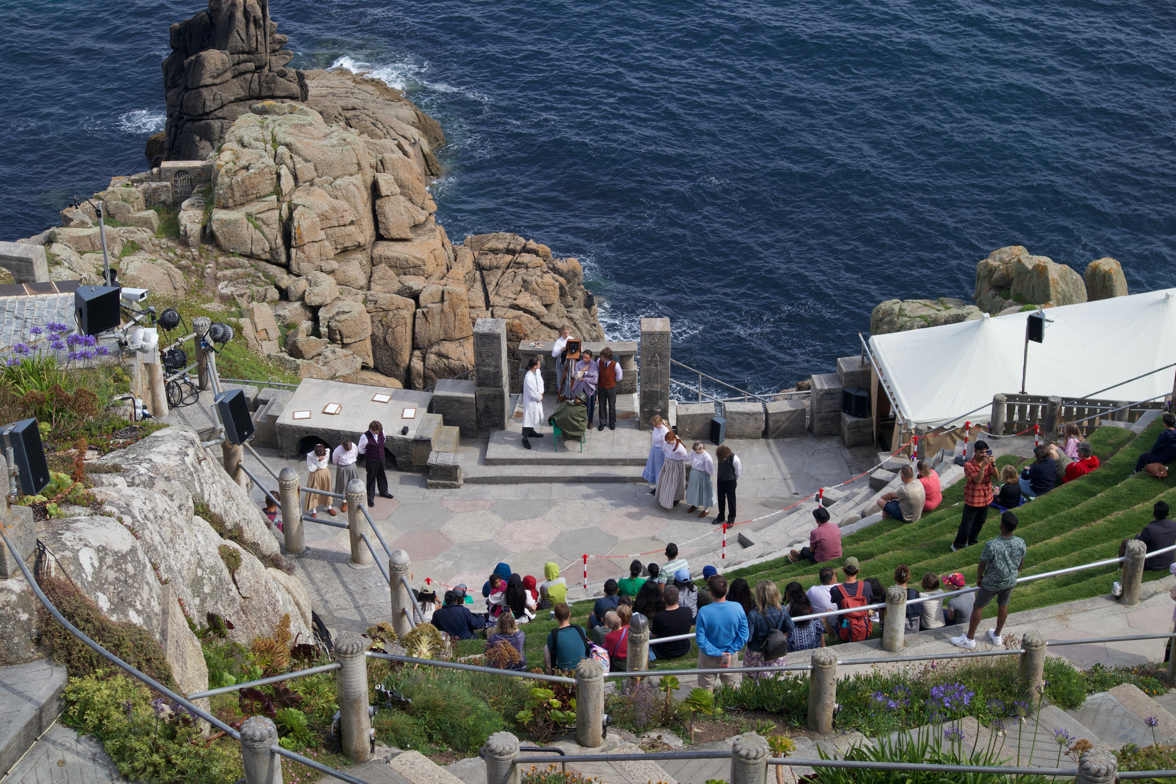 Scene from "The Light Burns Blue" (2024), The Minack Theatre, Penzance, England, UK | Camera: Canon EOS M50 Mk. II | Lens: EF-M 15-45mm