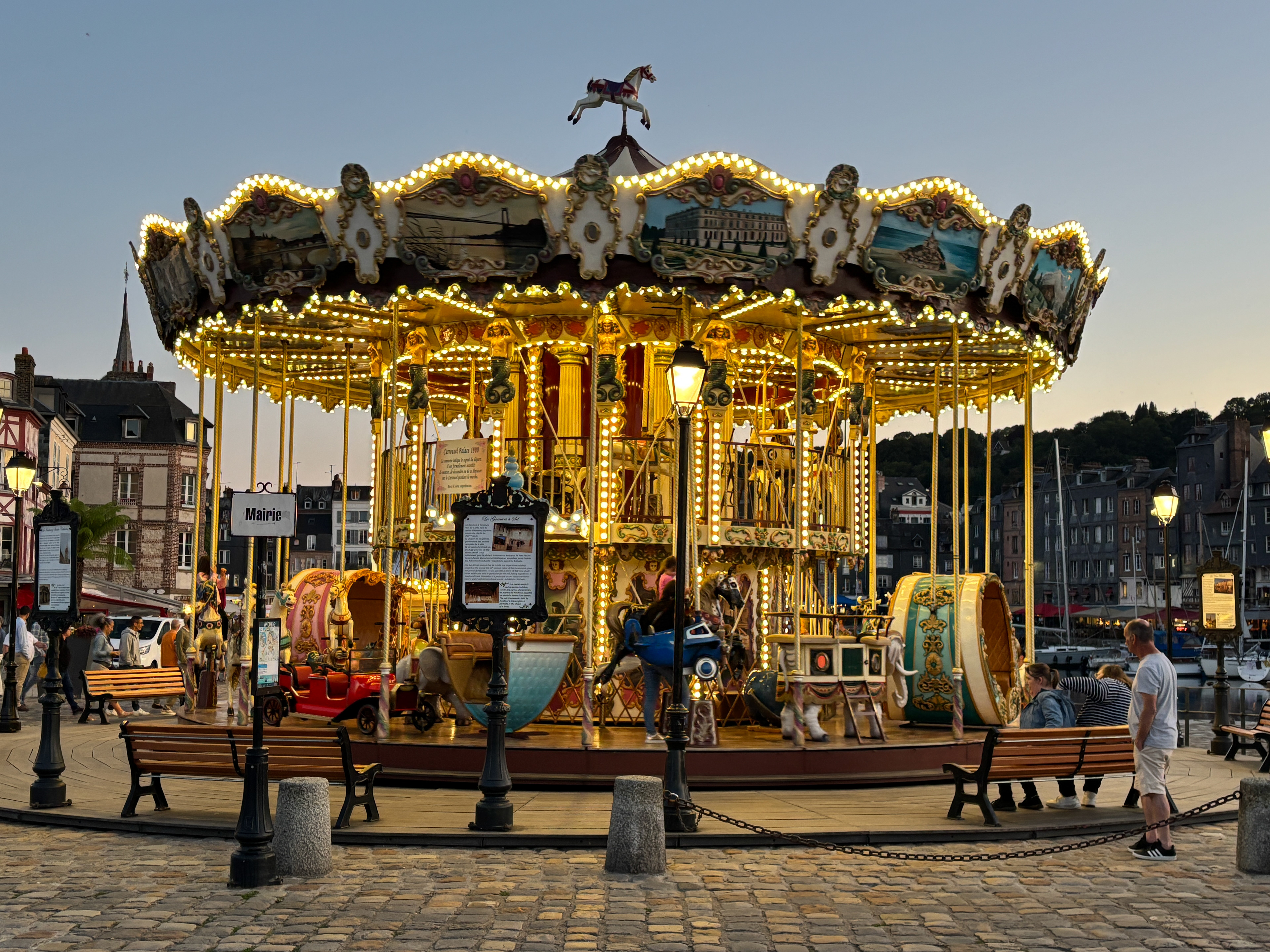 Riverside Merry-Go-Round (2025) Honfleur, France | Camera: Apple iPhone 15