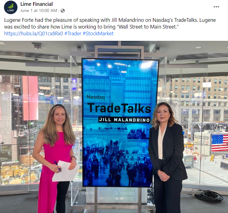 Social copy and post for Lime Financial