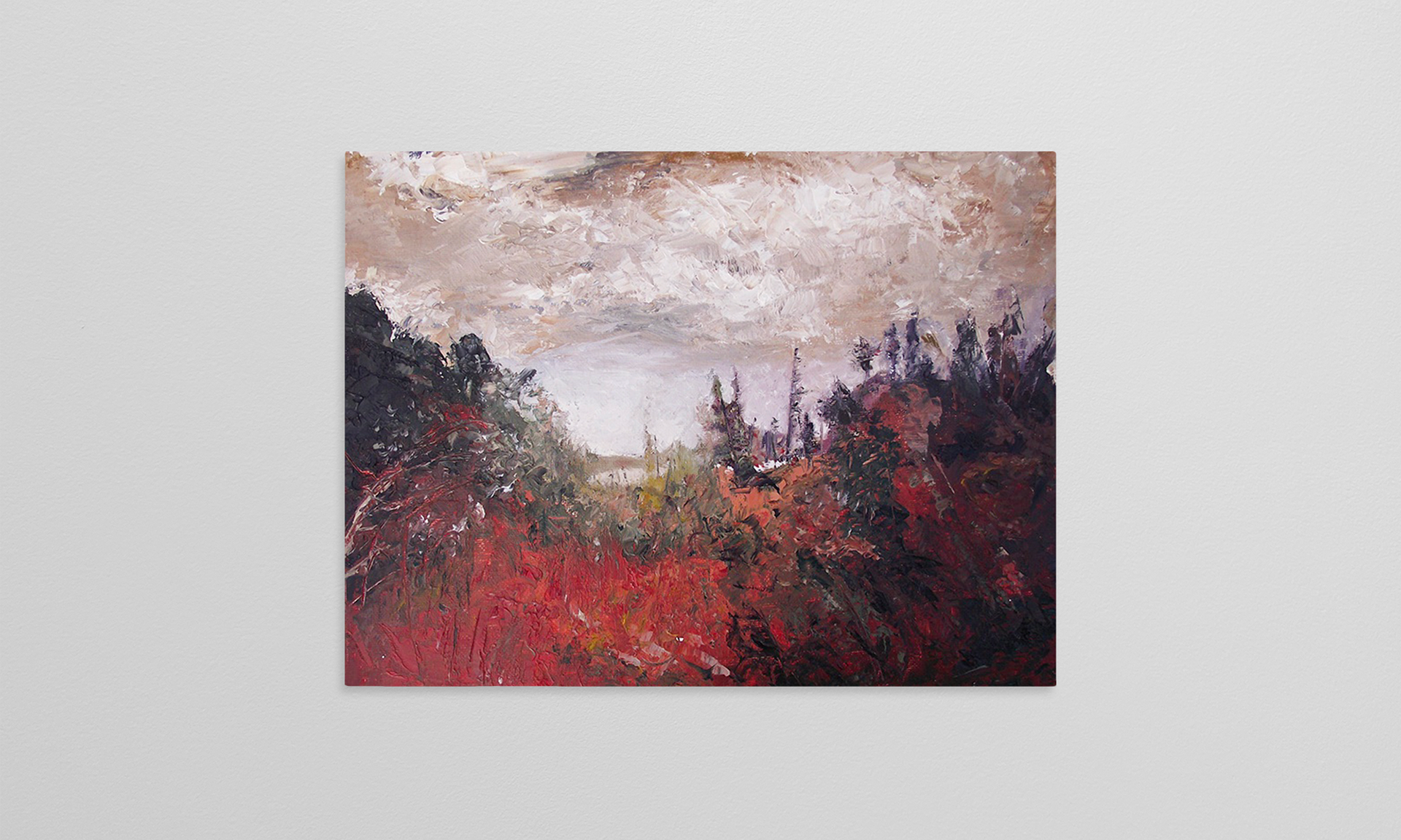 "Fall Transition" Oil on board