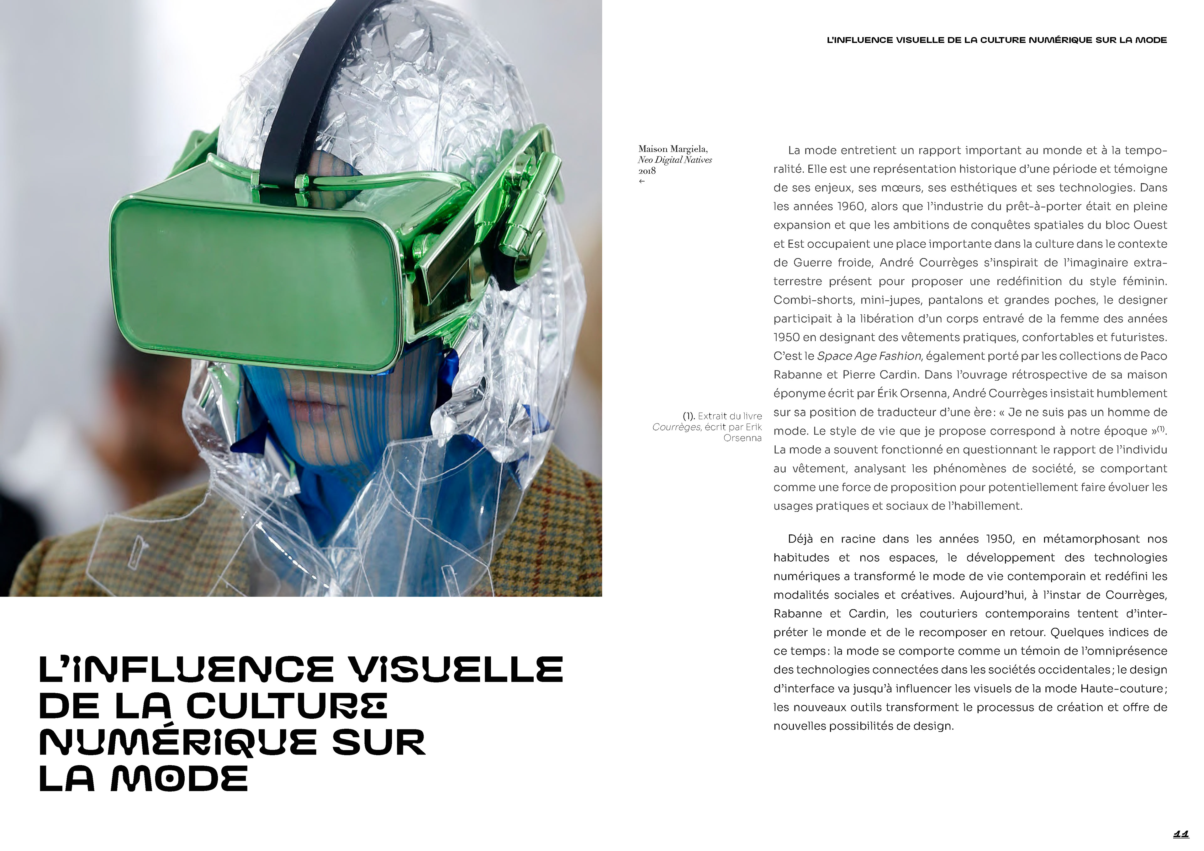 L'influence visuelle de la culture numérique sur la mode, Mémoire Kélit Raynaud "Les nouveaux stylistes"