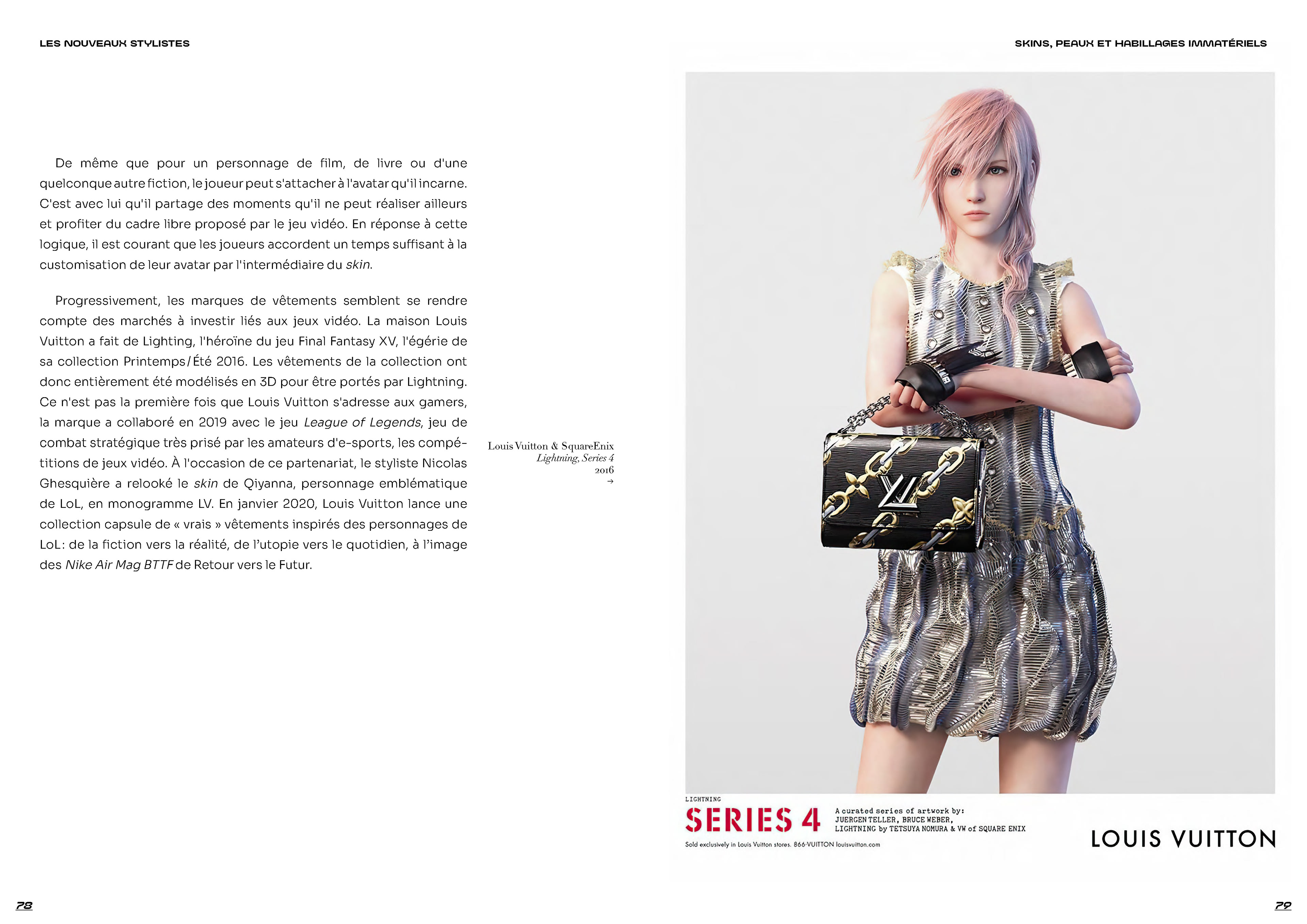 Louis Vuitton et Final Fantasy, Mémoire Kélit Raynaud "Les nouveaux stylistes"