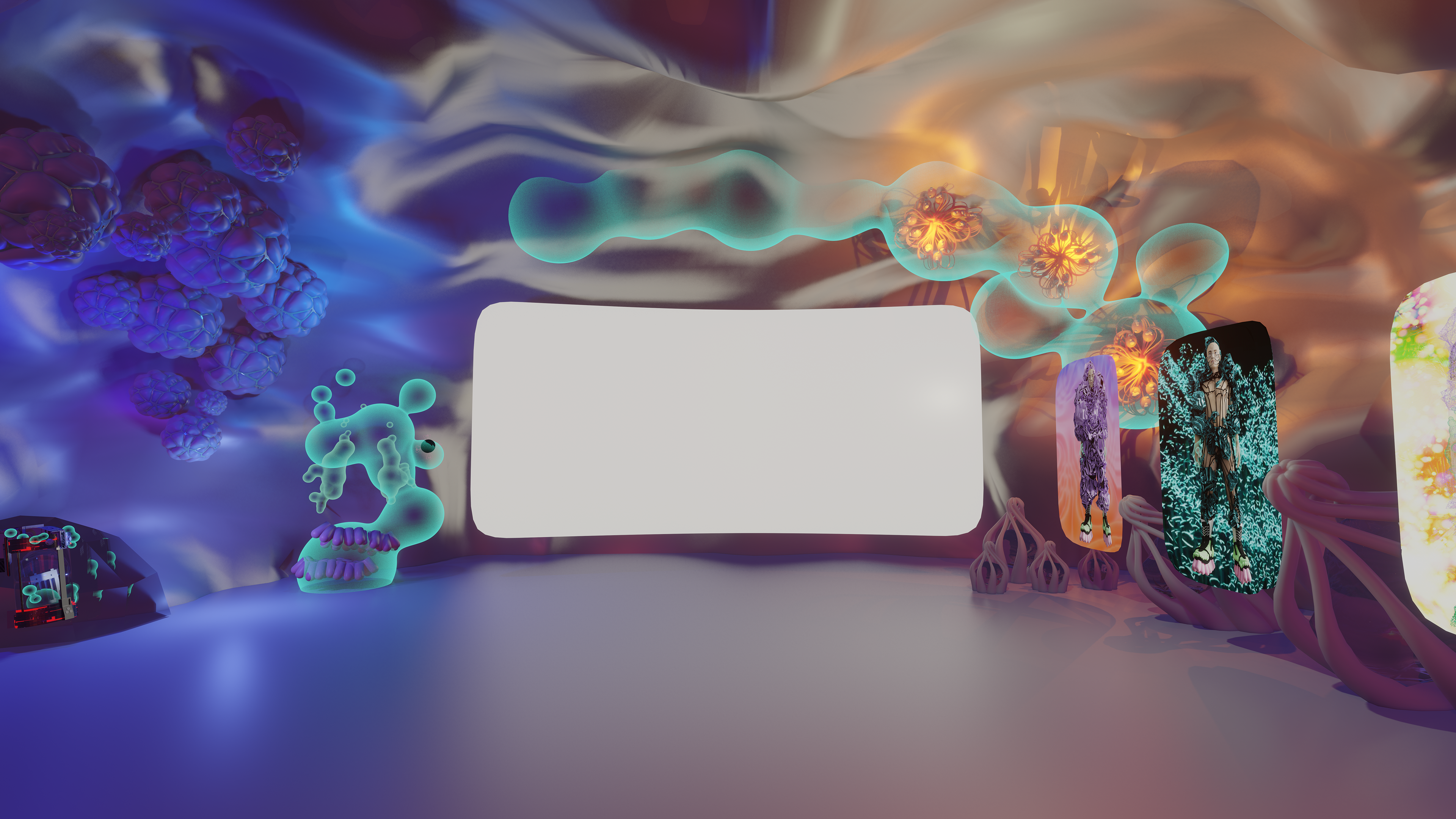 Concept de scénographie pour l'installation "Gamma 30021"