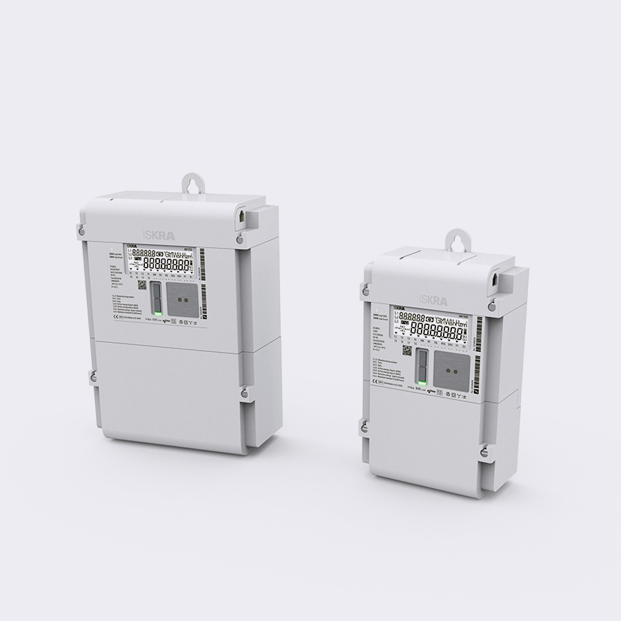 digital domestic smart meter, made of injection moulding iskraemeco, industrial design Metod Burgar