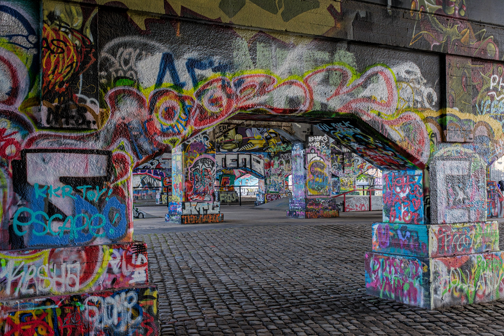 Grafitti Park Spoor Noord