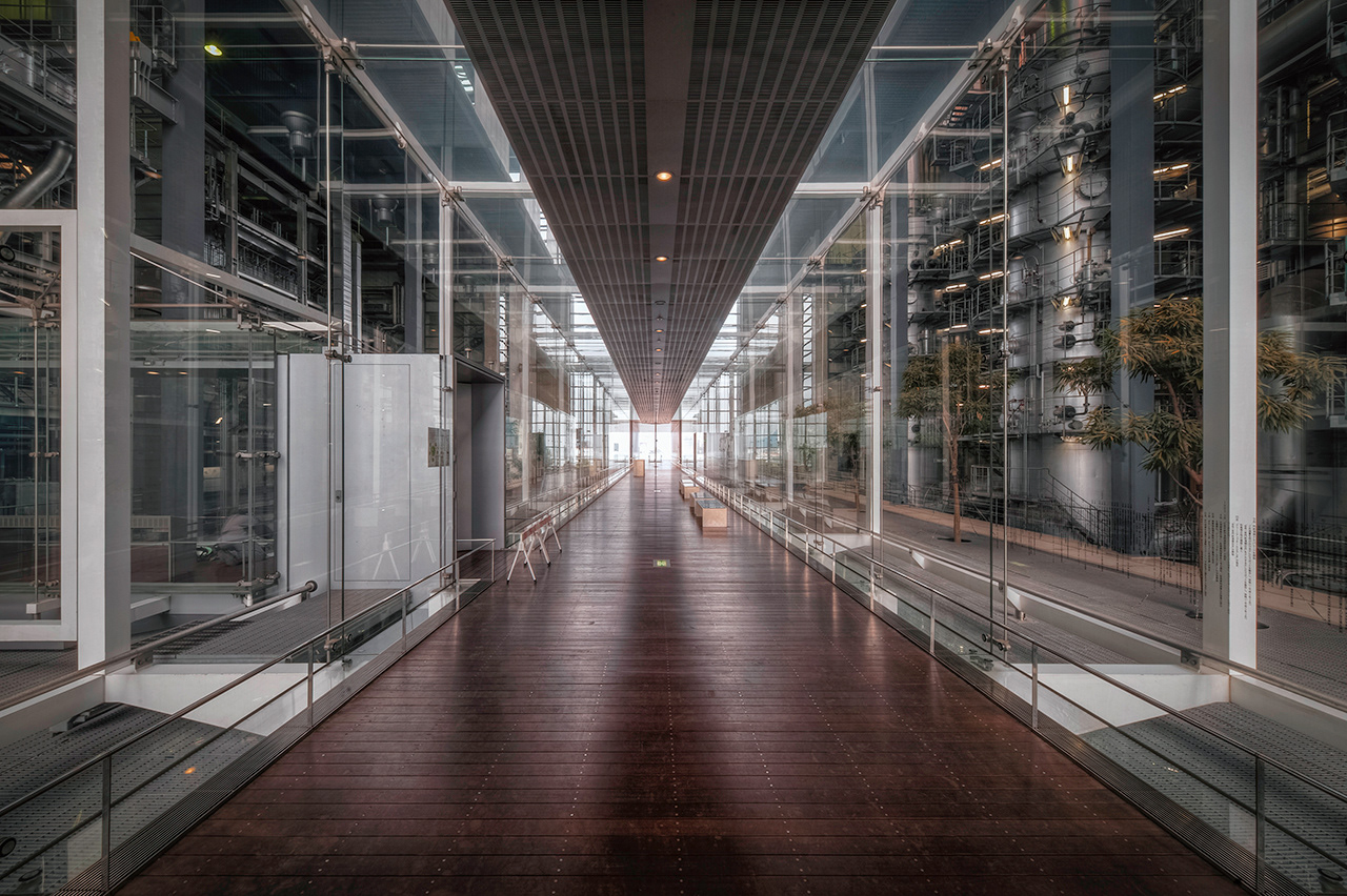 Usine d'incinération, Hiroshima, Japon