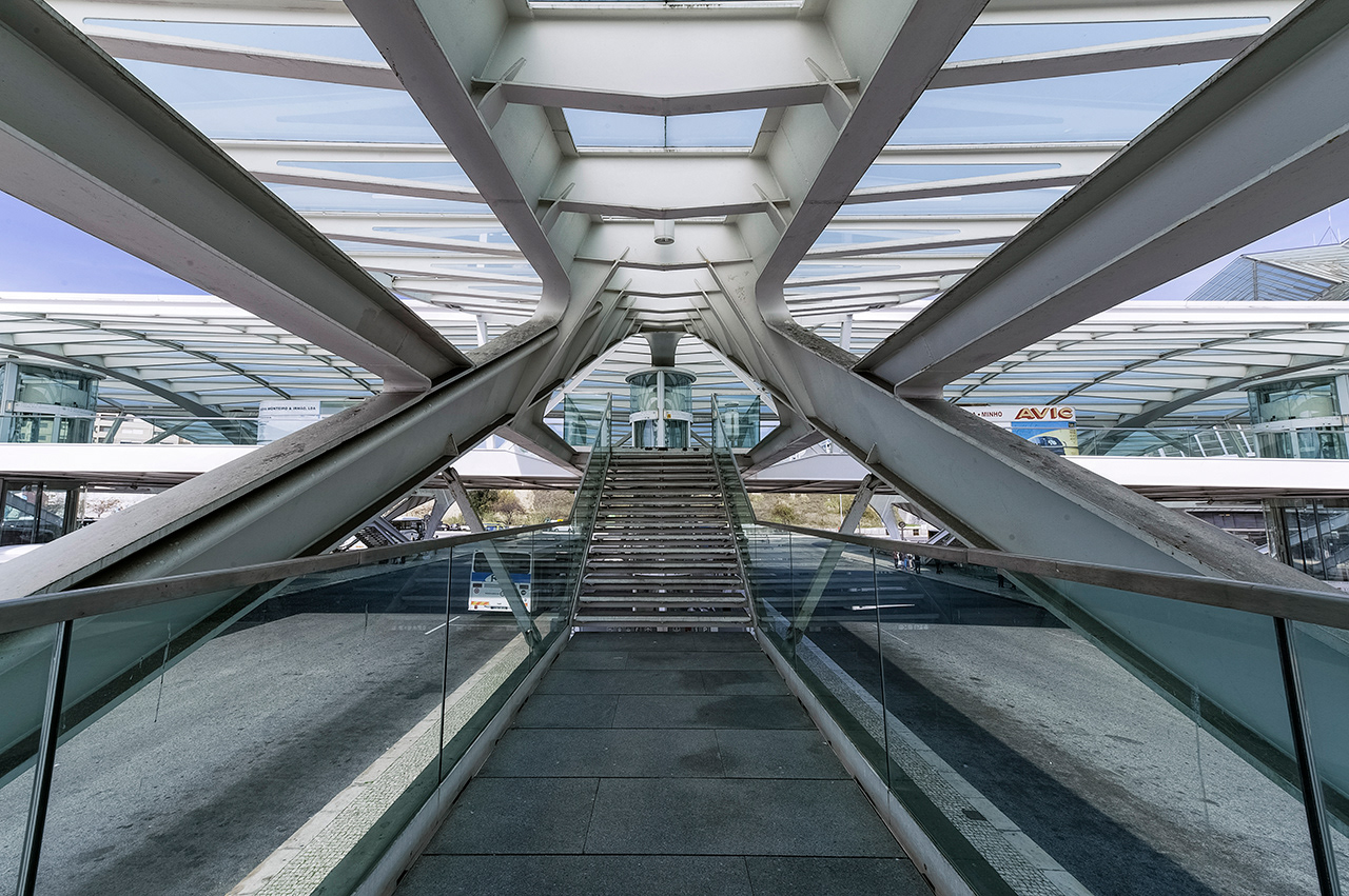 Oriente Station, Lisbonne, Portugal