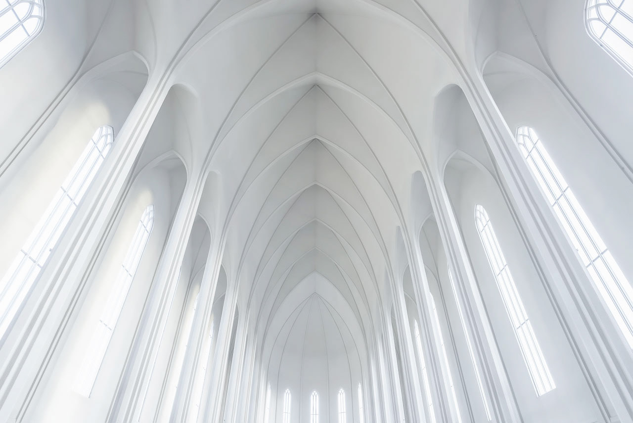 Hallgrimskirkja, Rejkavic, Iceland