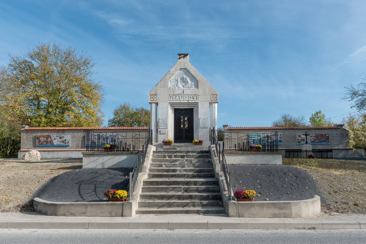Chapelle du village détruit de Nauroy (51)