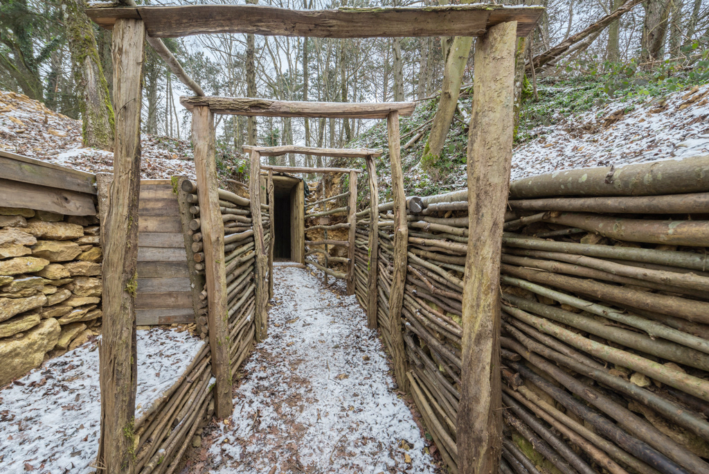 Tranchées, Fort de Froidmont (54)