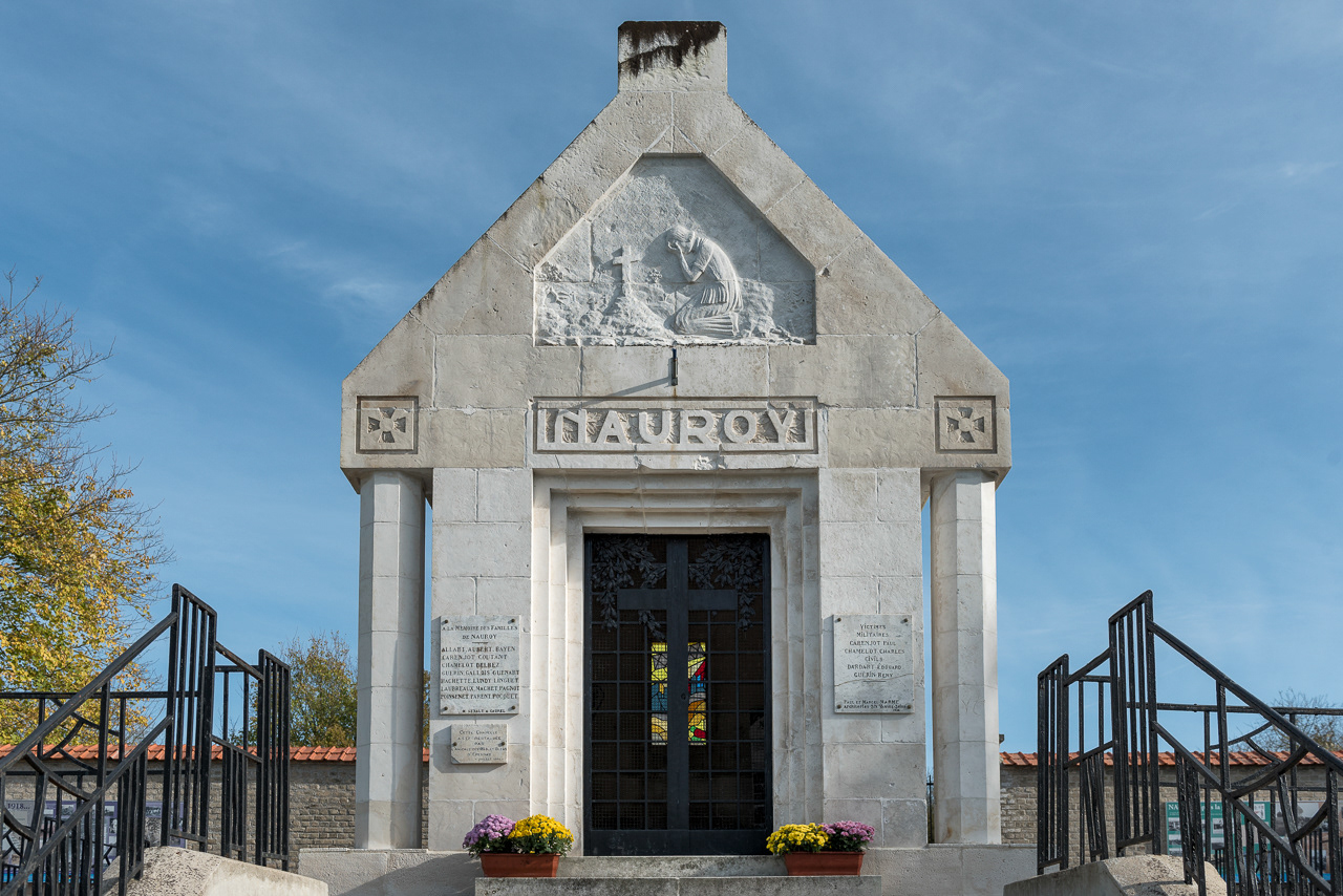 Chapelle du village détruit de Nauroy (51)