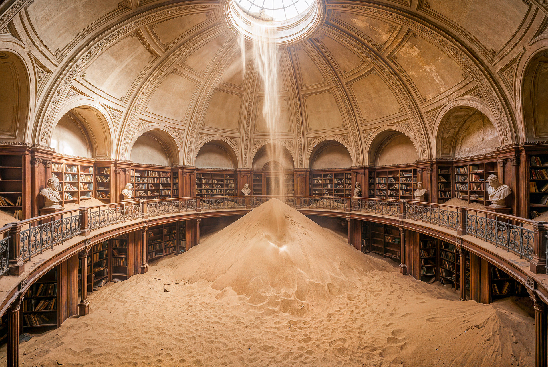 Désert Solitaire, Bibliothèque abandonnée - Namibie