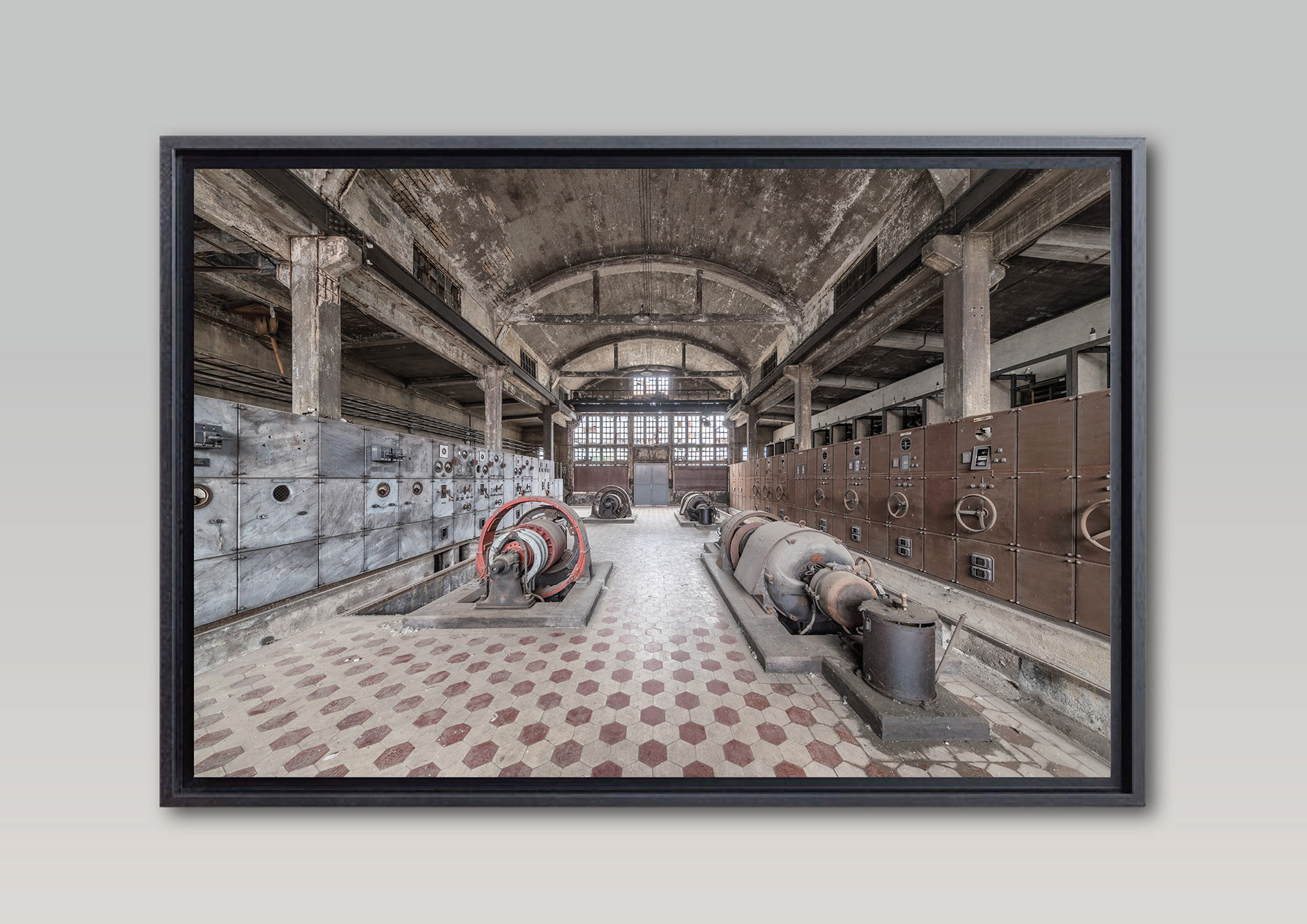 Beautiful Feeling, sous-station électrique © Francis Meslet 2018 - Le Féru des Sciences - Parcours permanent - Jarville la Malgrange - Métropole du Grand Nancy
