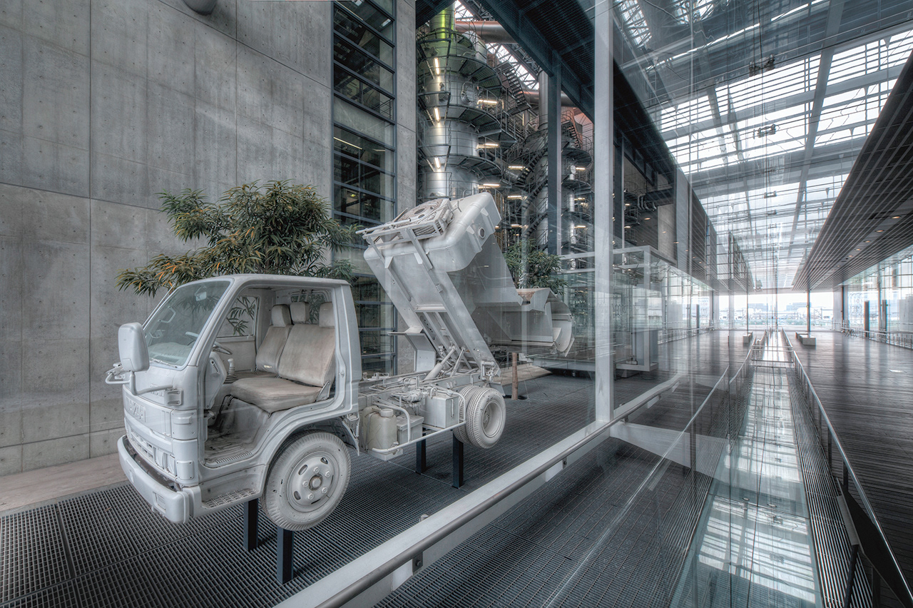 Usine d'incinération, Hiroshima, Japon