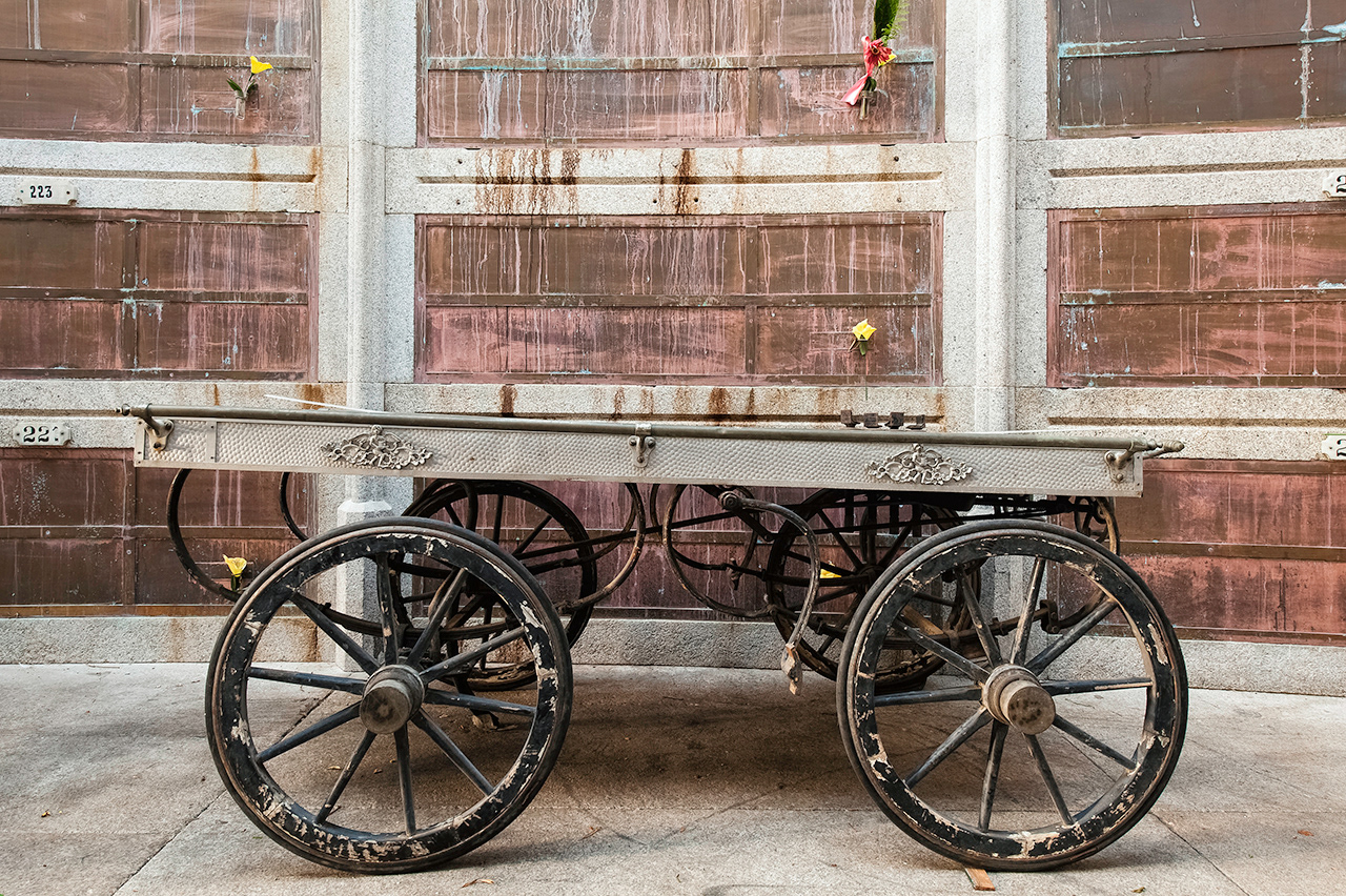 Le chariot défait