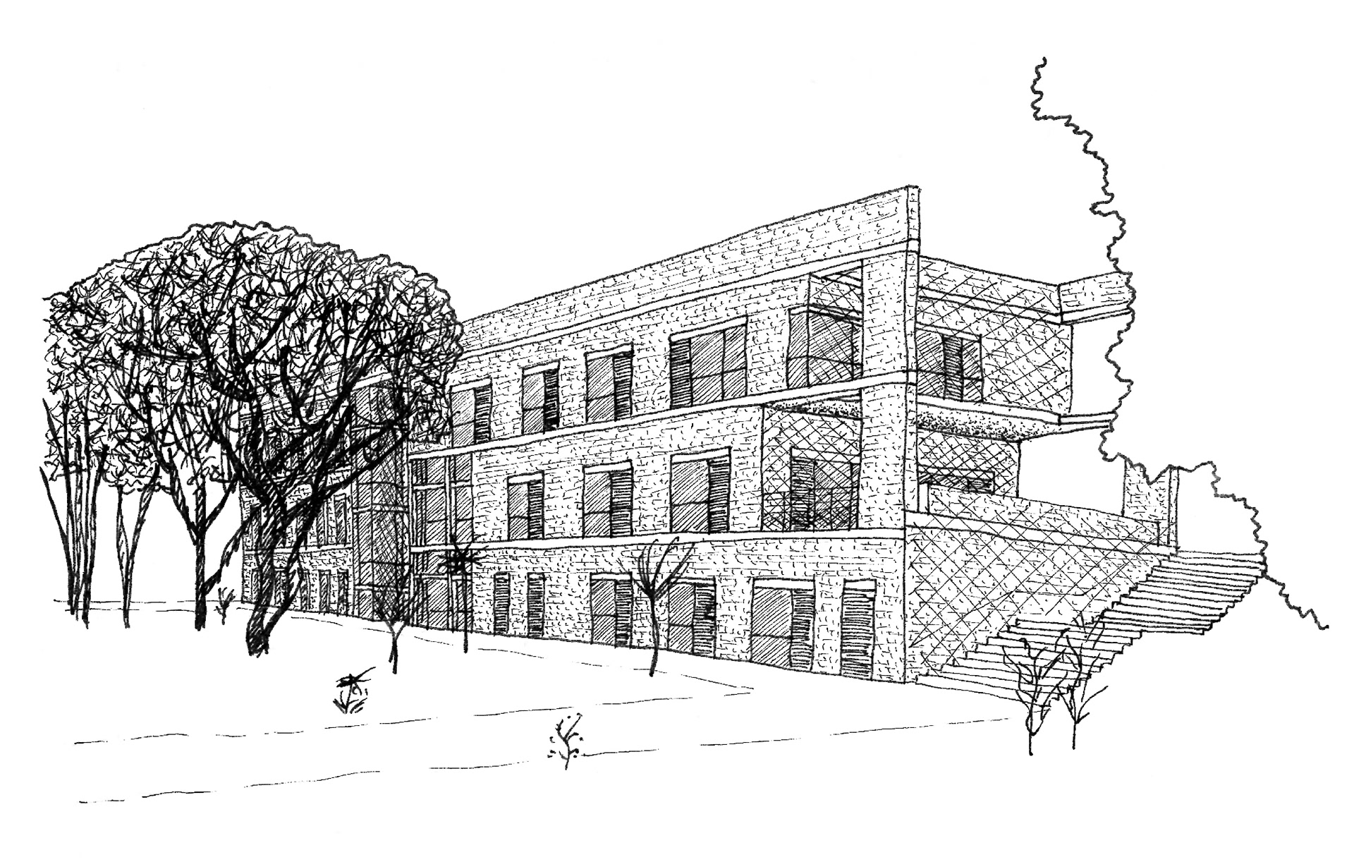 Ambassade de France à Kampala (Ouganda) - Kirkor Kalayciyan - 1999