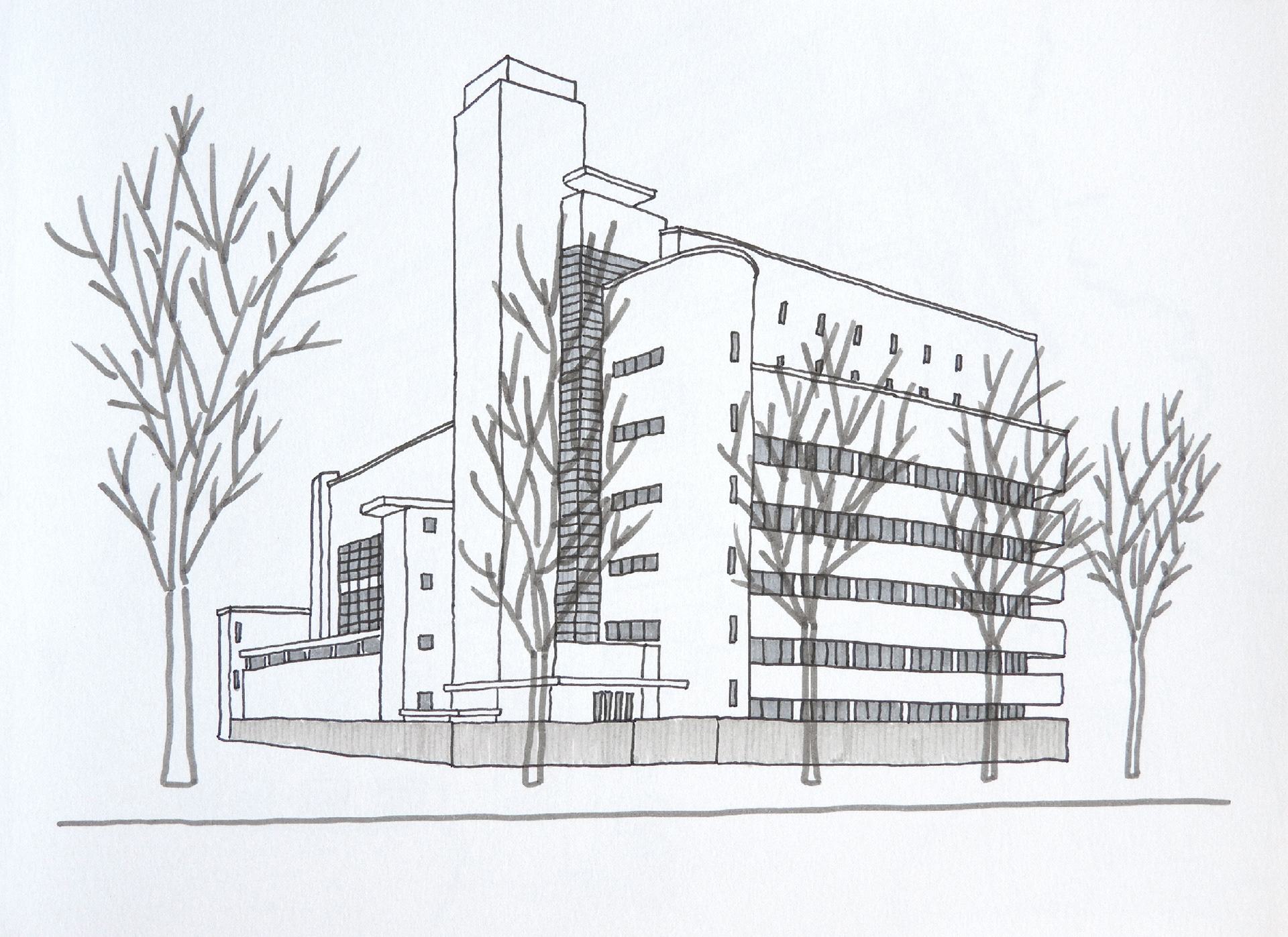 Collège néerlandais - Willem Marinus Dudok - 1938