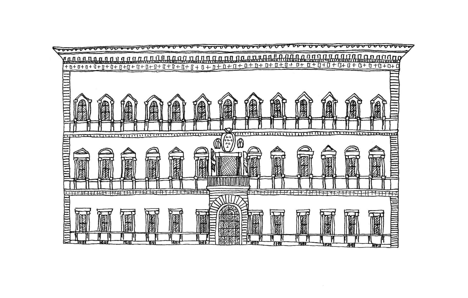 Ambassade de France à Rome (Italie) - Antonio da Sangallo - 1515