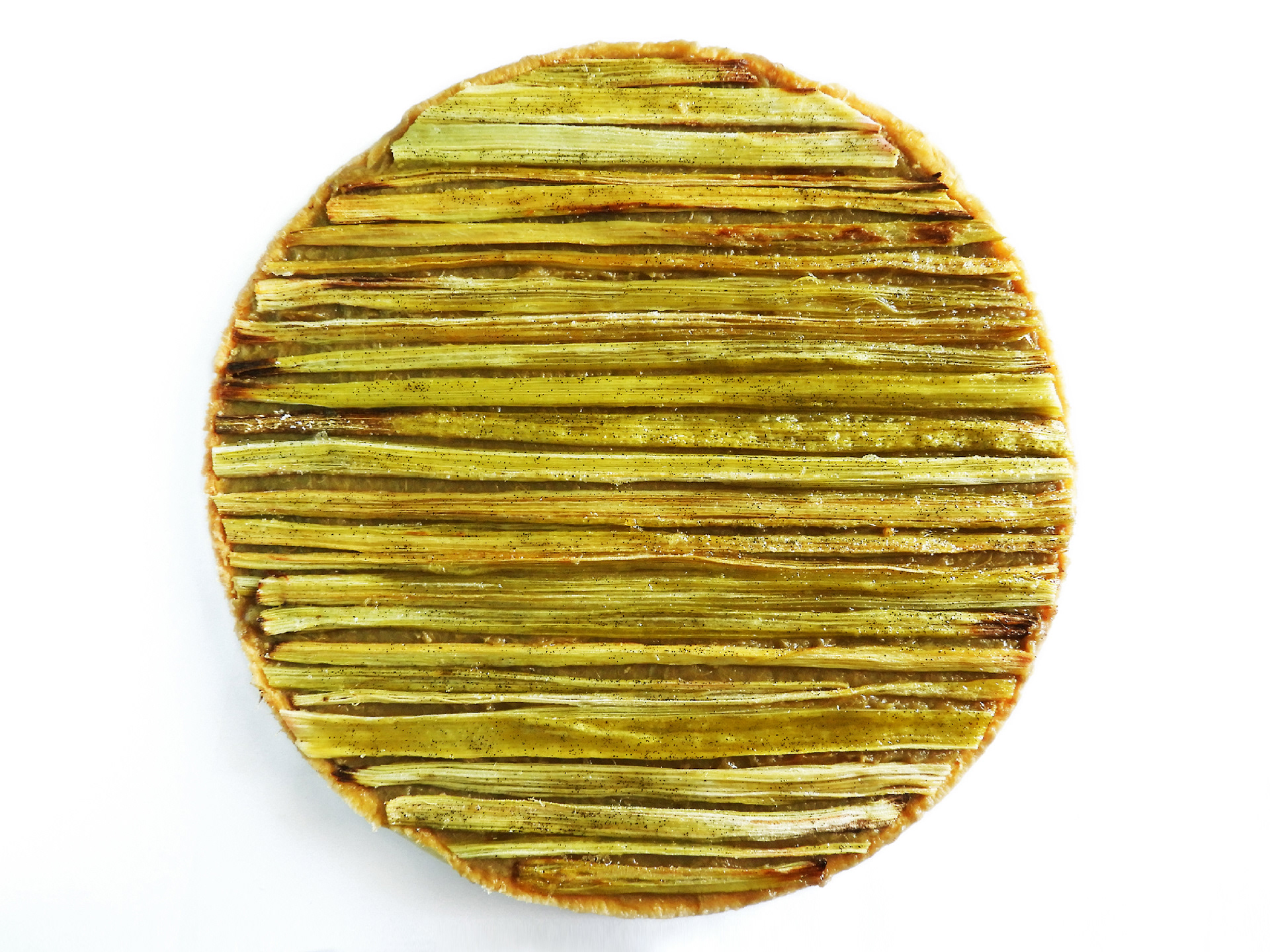tarte infiniment rhubarbe