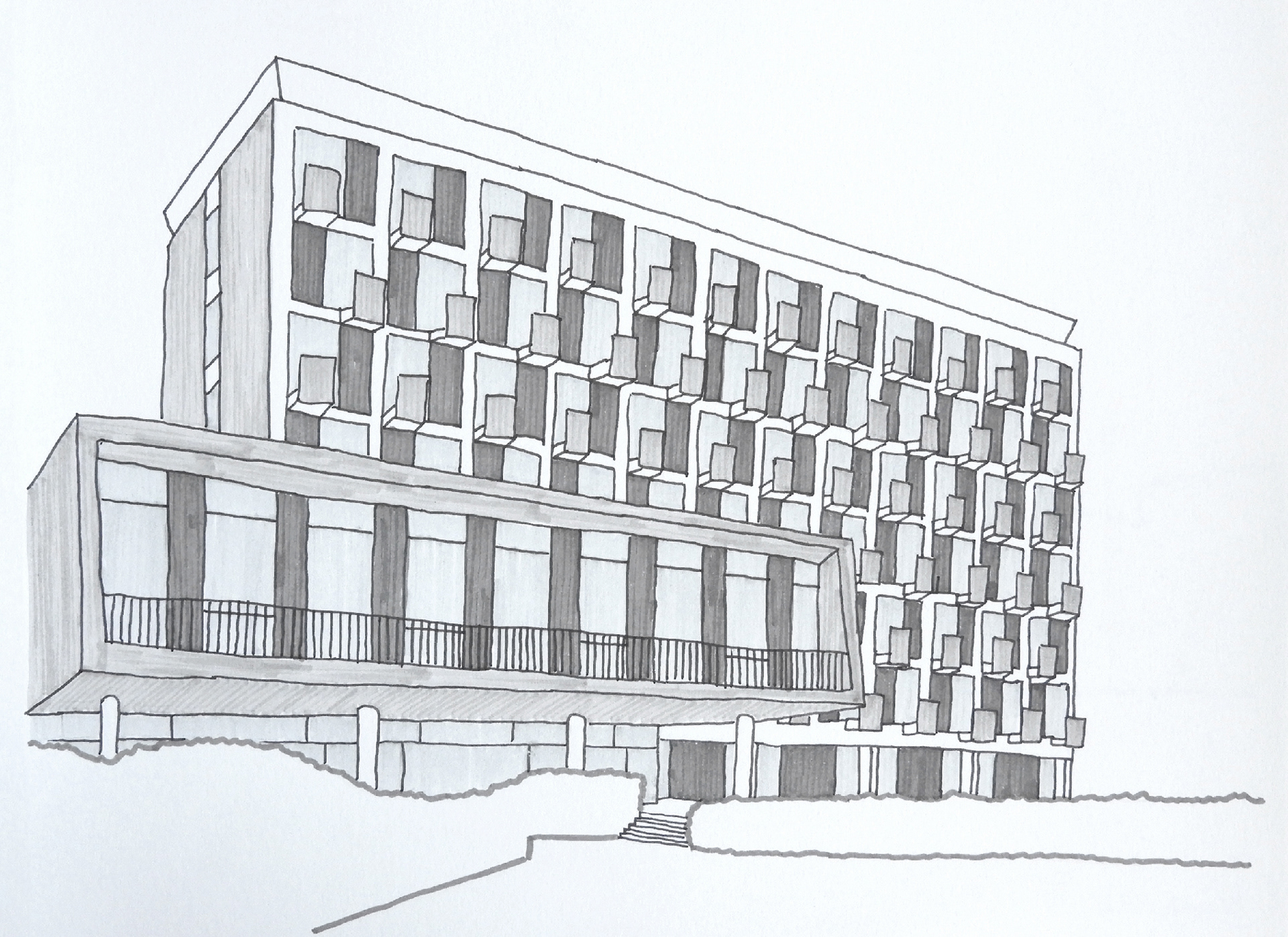 Maison de l'Inde - J.M. Benjamin & H.R Laroya - 1968