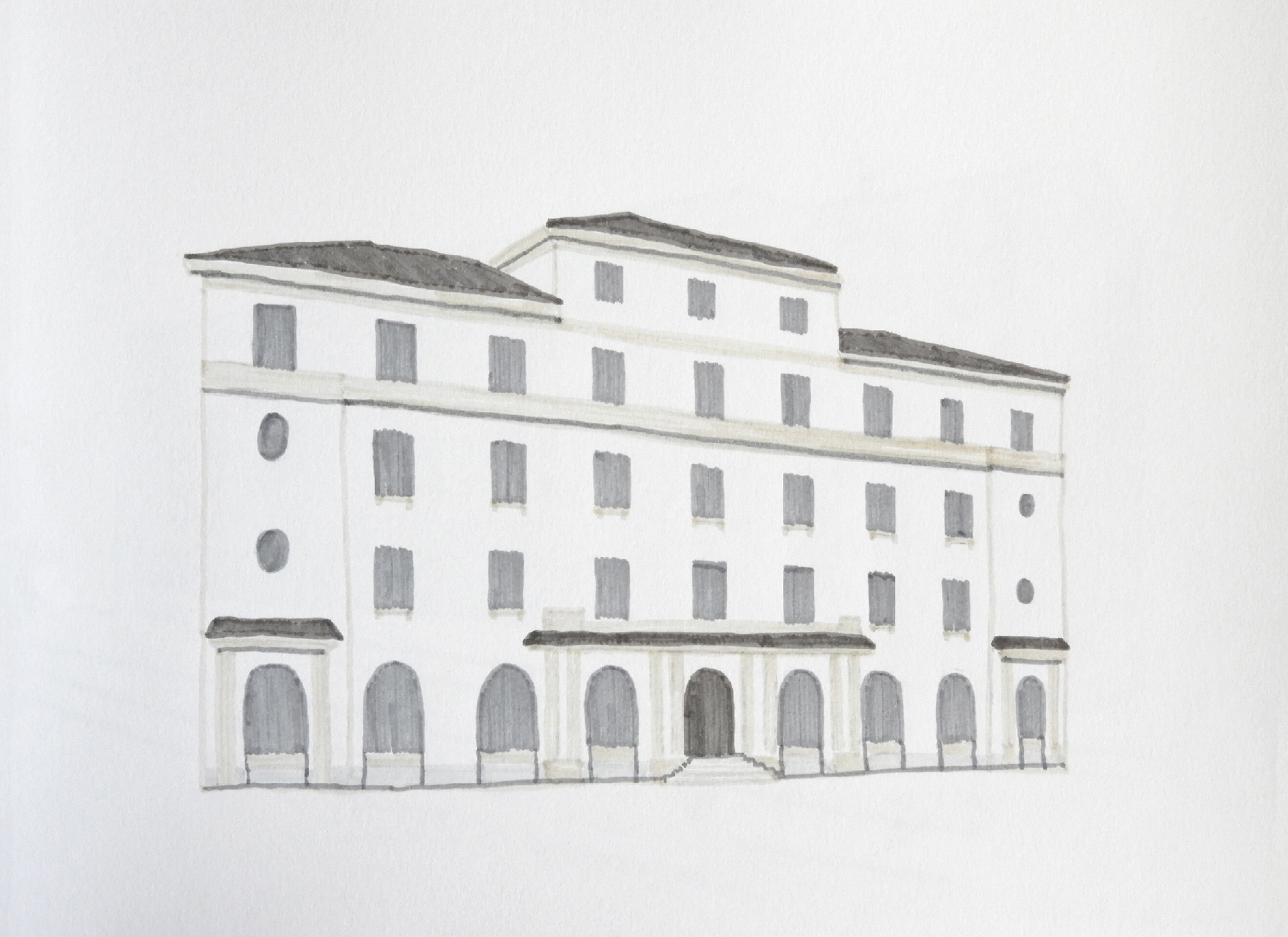 Maison de l'Argentine - René Bétourné, Léon Fagne & Tito Saubidet - 1928