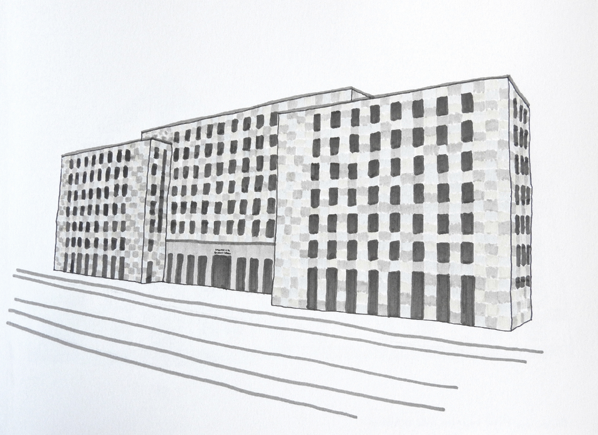 Maison des élèves ingénieurs des arts et métiers - Urbain Cassan, Max Bourgoin & Georges Paul - 1950