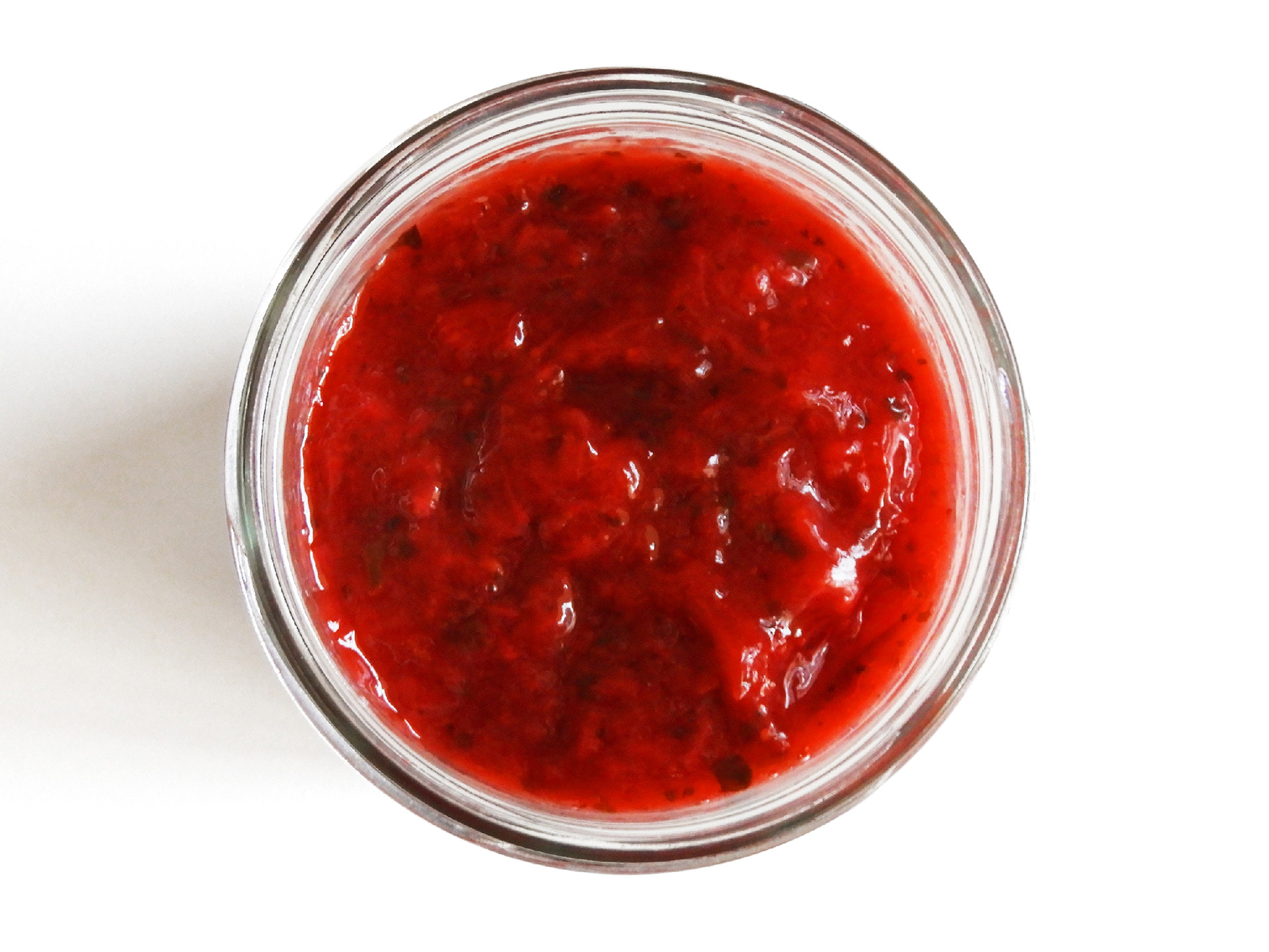fraises - menthe - basilic