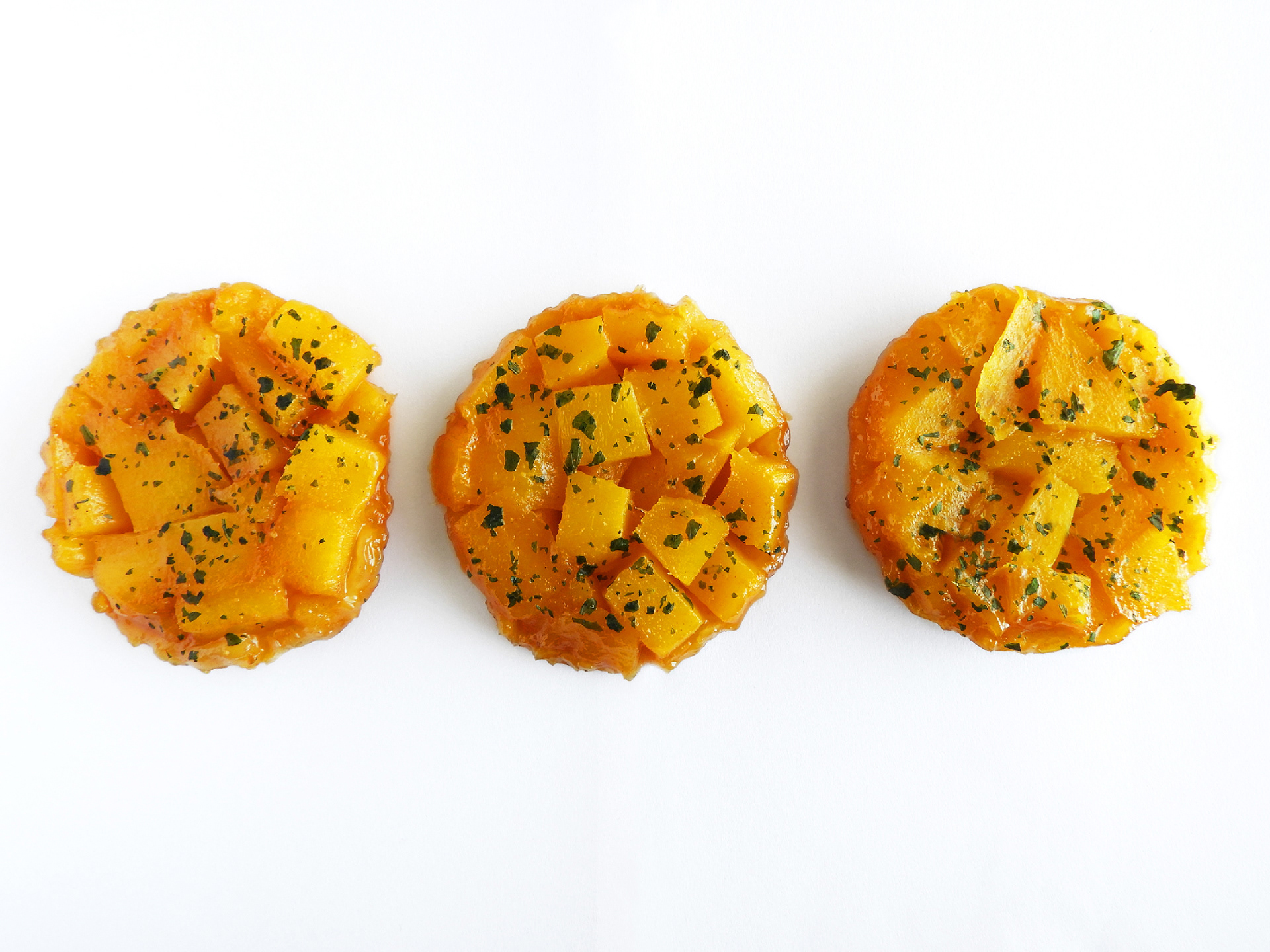 tartelettes tatin à la mangue